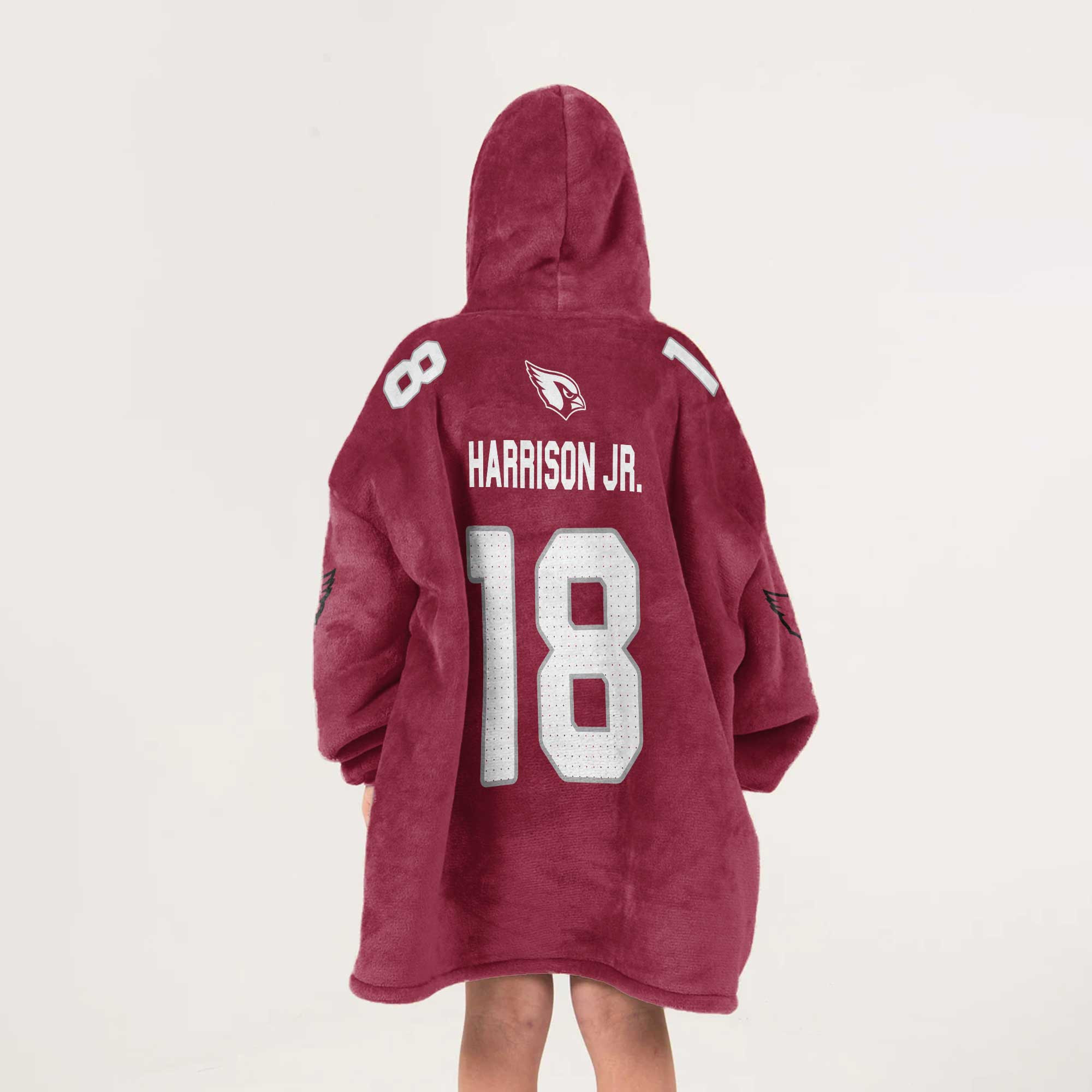 Kid 18 Arizona Football Unisex Blanket Hoodie