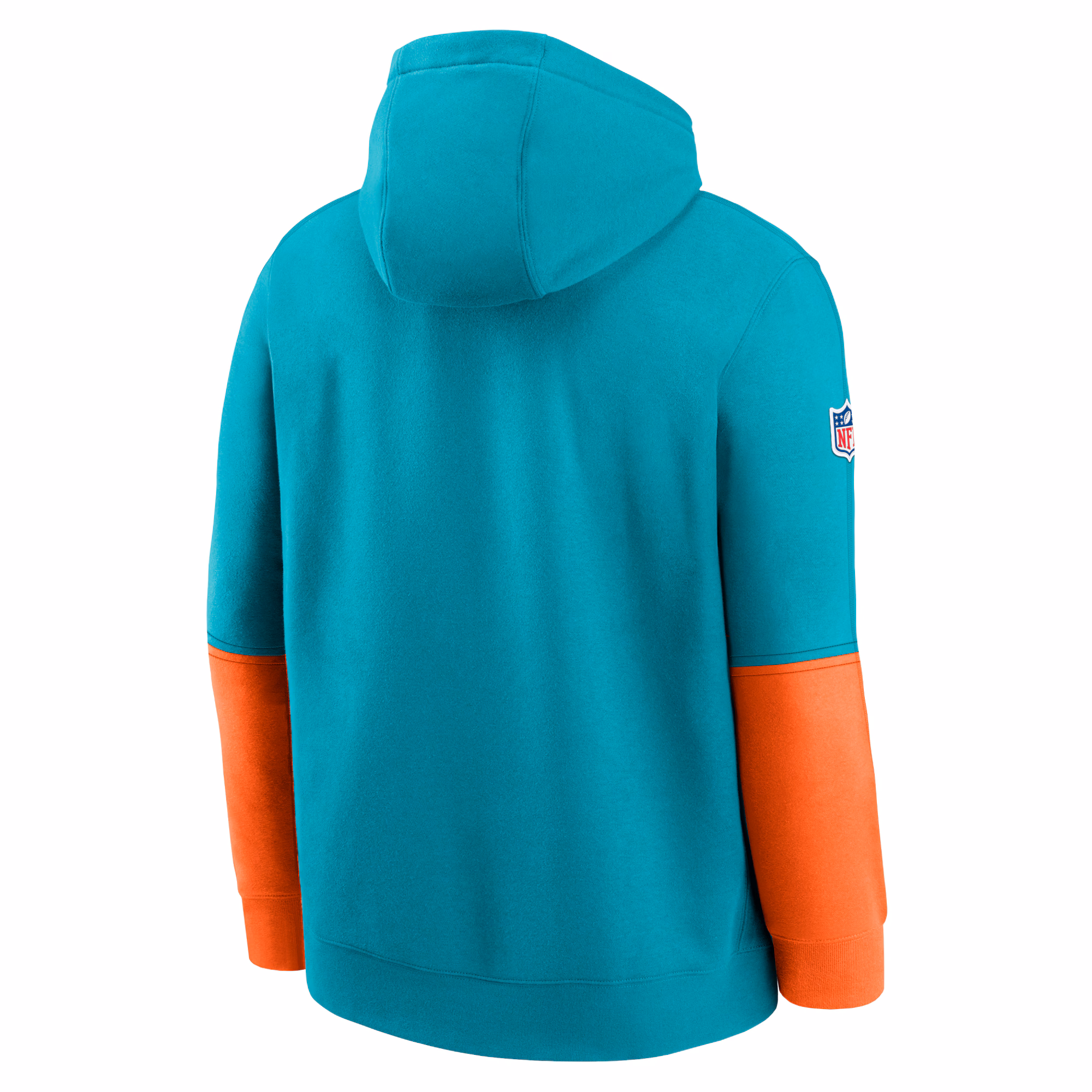 Miami Dolphins 2024 Sideline Club Pullover Hoodie - Gray