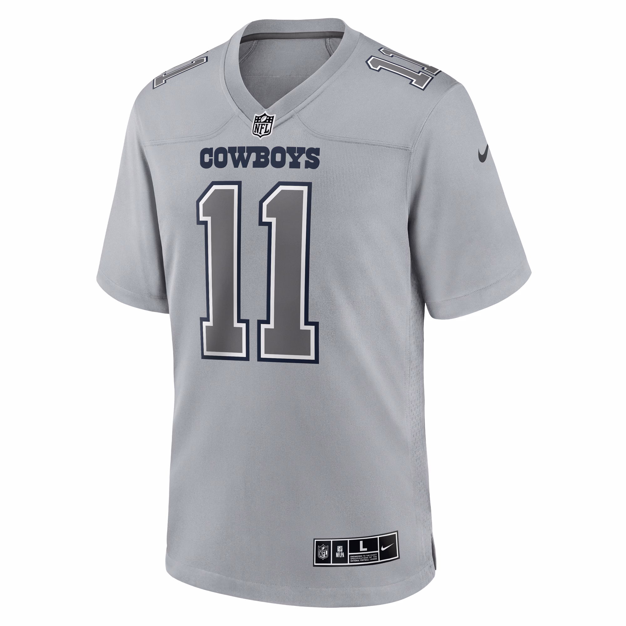 Micah Parsons Dallas Cowboys Atmosphere Fashion Game Jersey - Gray