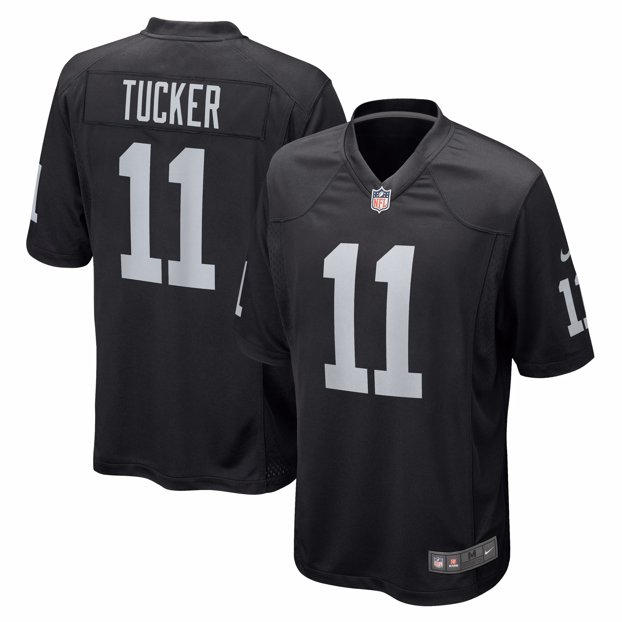 Tre Tucker Las Vegas Raiders Team Game Jersey -  Black