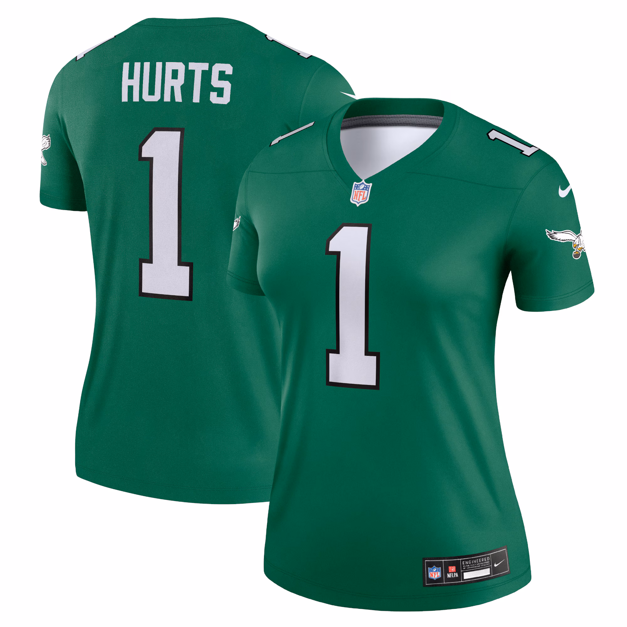 Jalen Hurts Philadelphia Eagles Women's Legend Jersey - Midnight Green