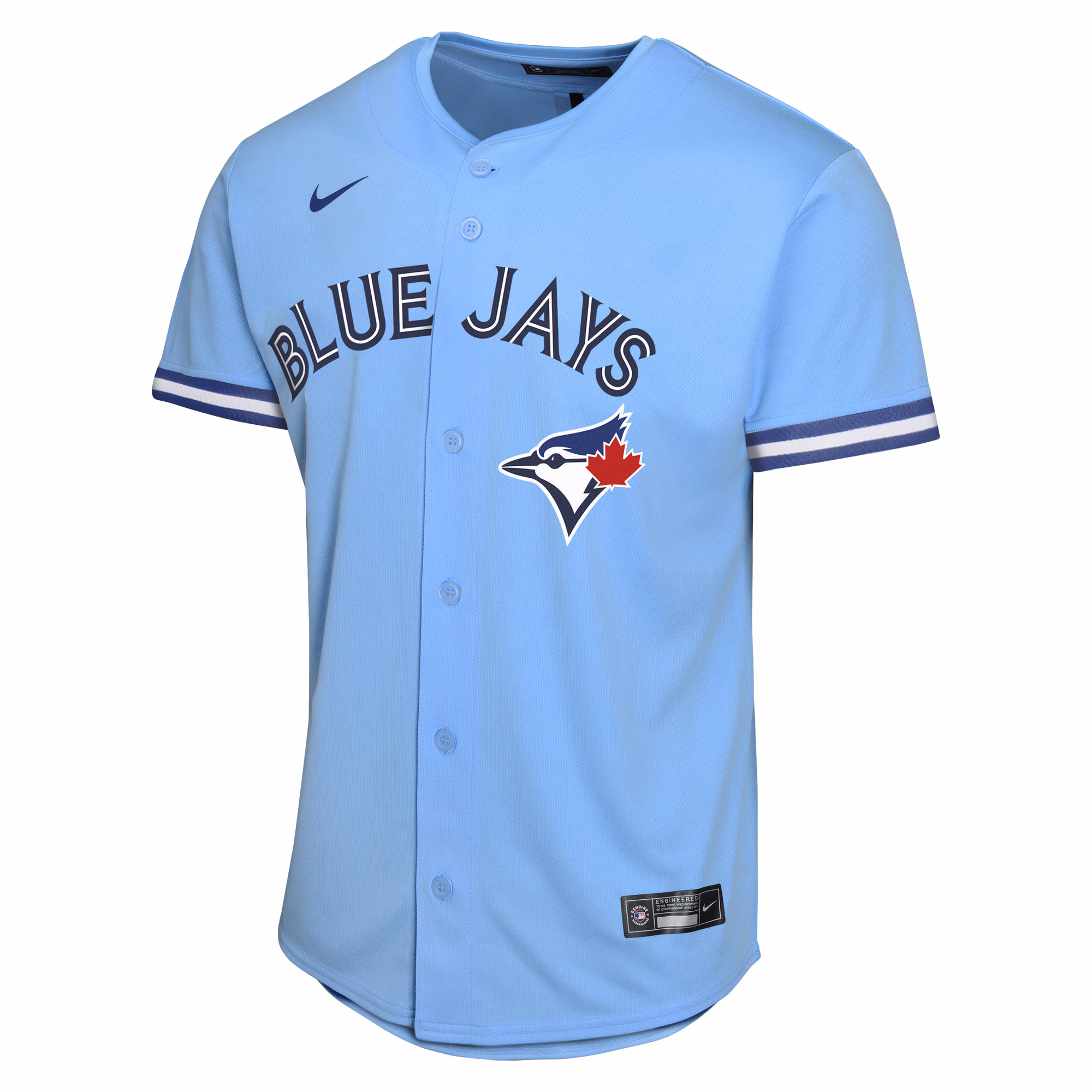 Andrés Giménez #0 Toronto Blue Jays Youth Alternate Game Player Jersey - Powder Blue