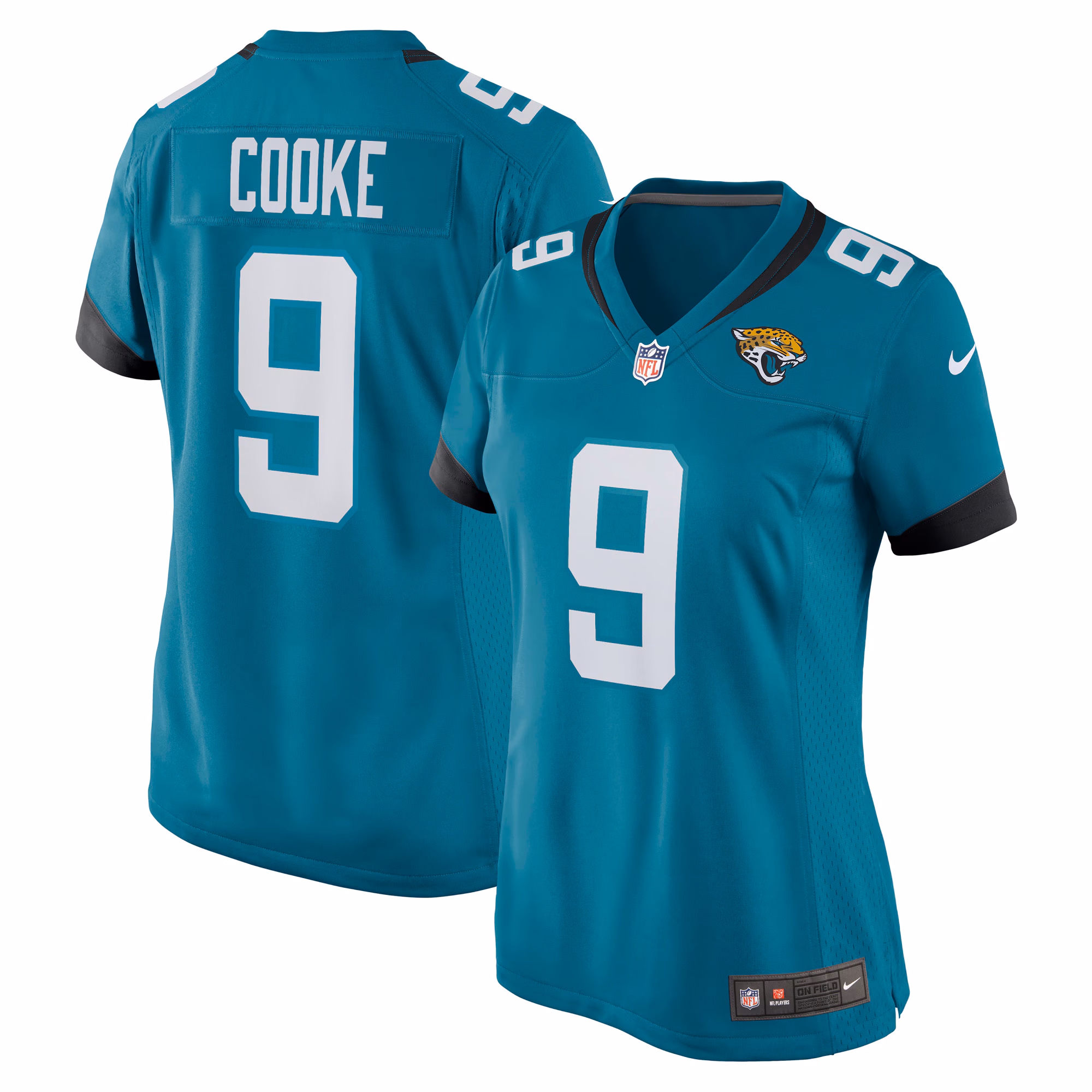 Logan Cooke Jacksonville Jaguars Women's Game Jersey - Teal