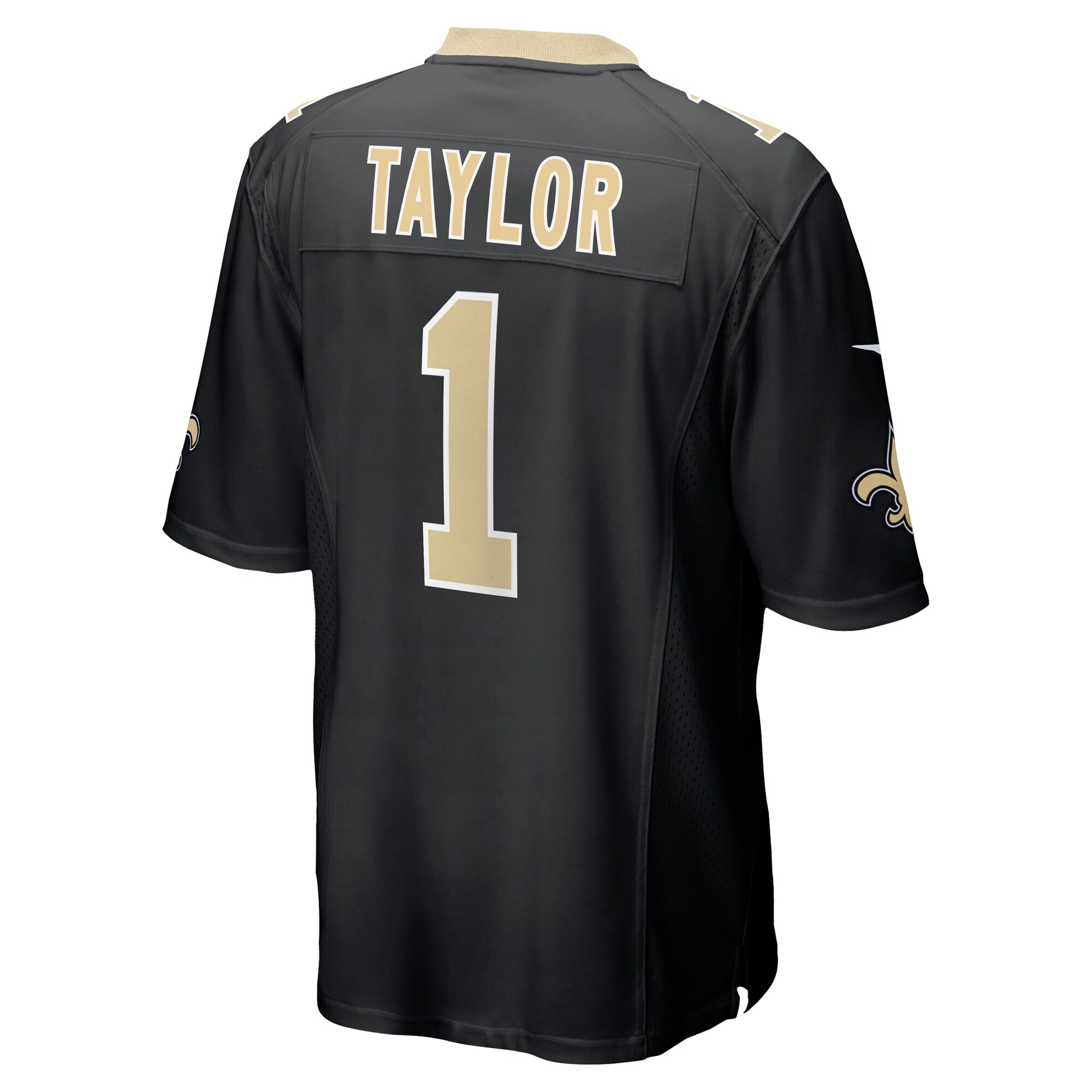 Alontae Taylor New Orleans Saints Team Game Jersey -  Black