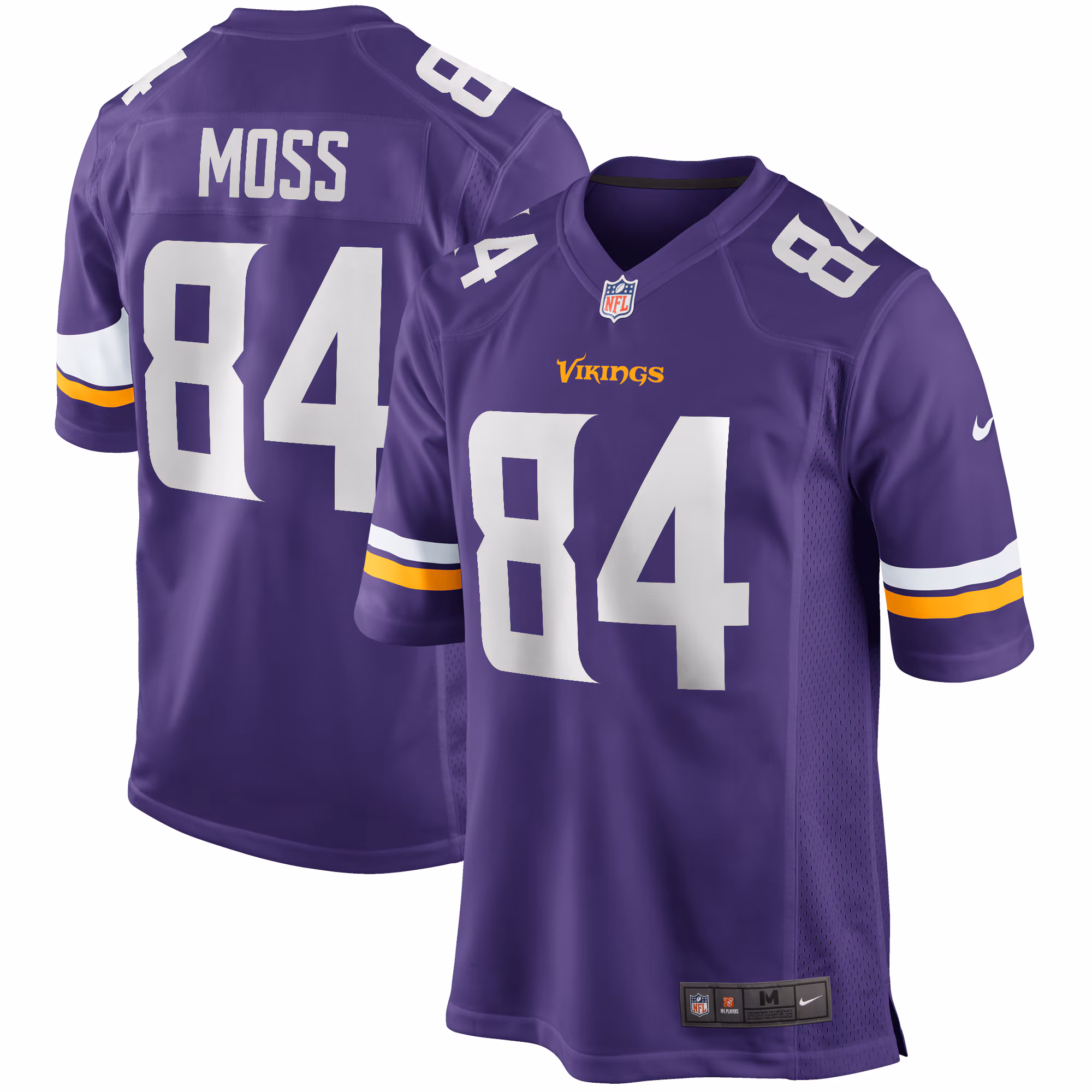 Randy Moss Minnesota Vikings Retired Player Game Jersey - White