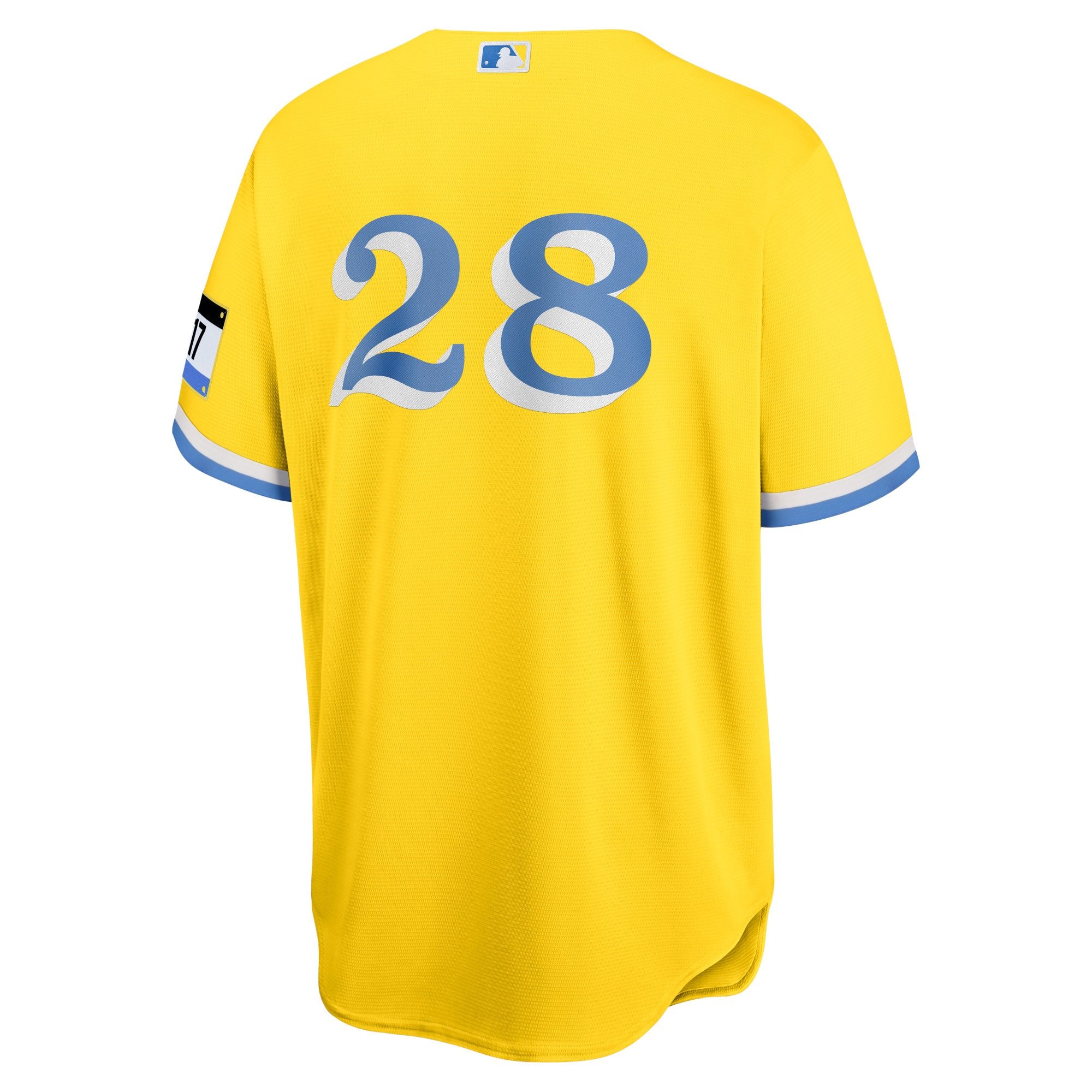 Men's Boston Red Sox J.D. Martinez  Gold City Connect Replica Player Jersey
