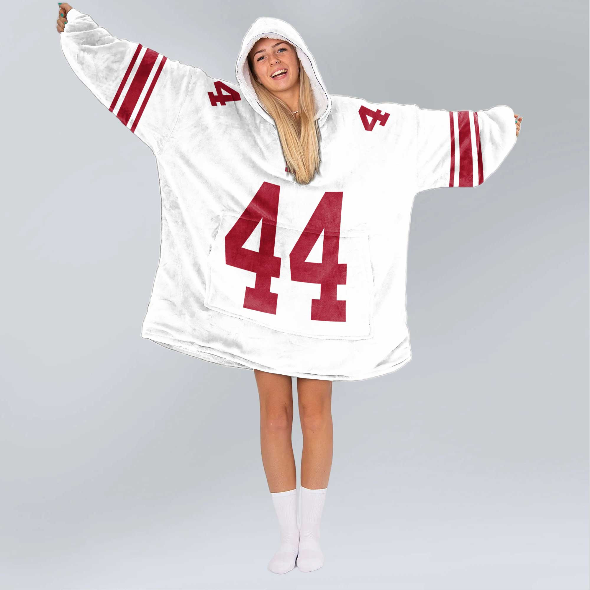 C.S 44 New York G Football Unisex Blanket Hoodie