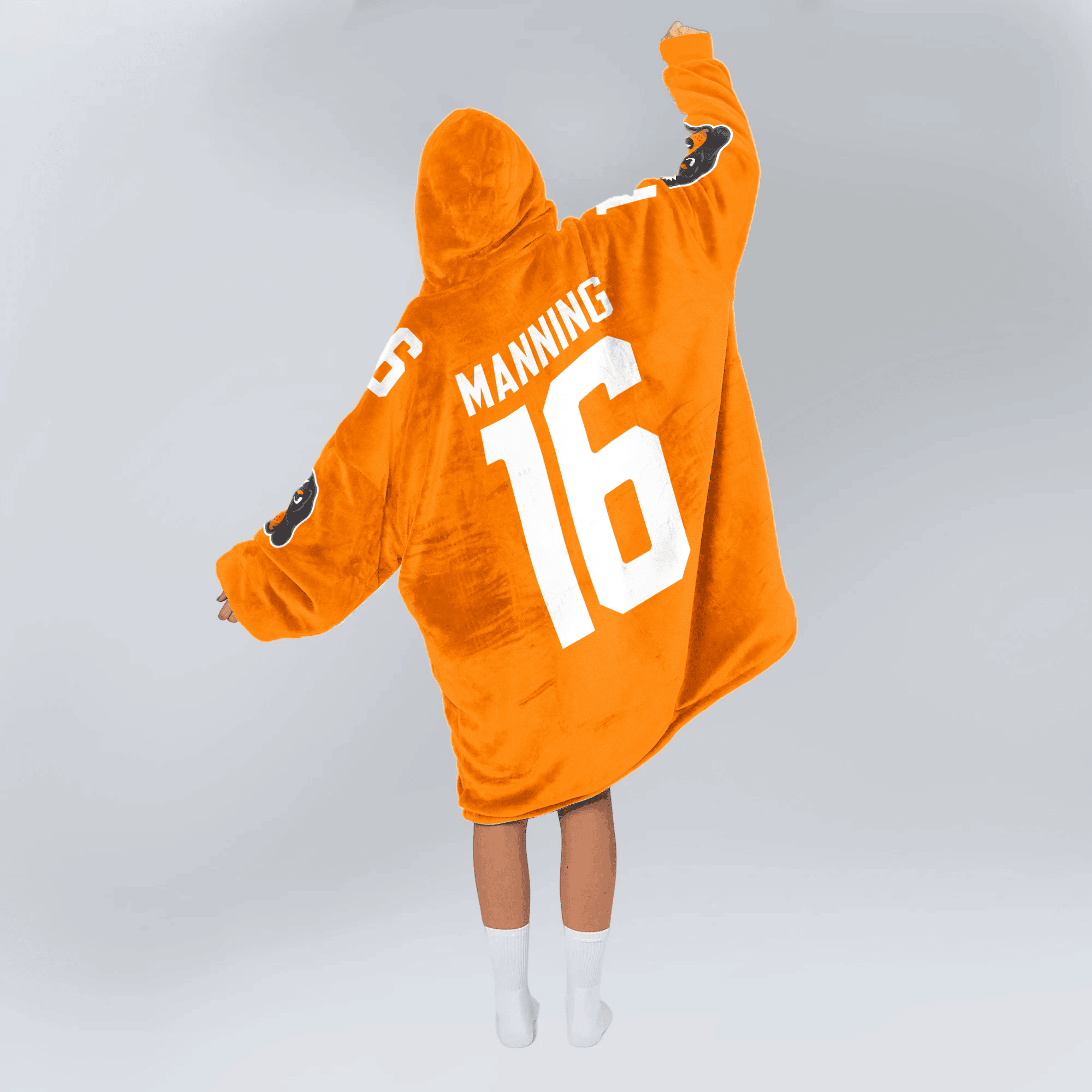 Adult 16 Tennessee Football Unisex Blanket Hoodie