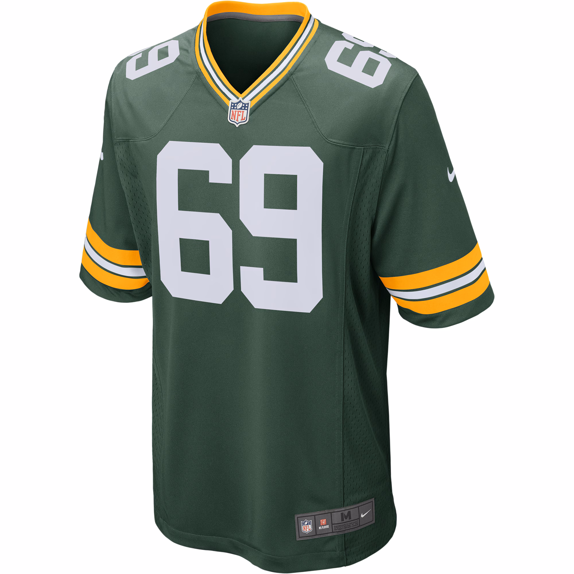 David Bakhtiari Green Bay Packers Game Player Jersey - Green