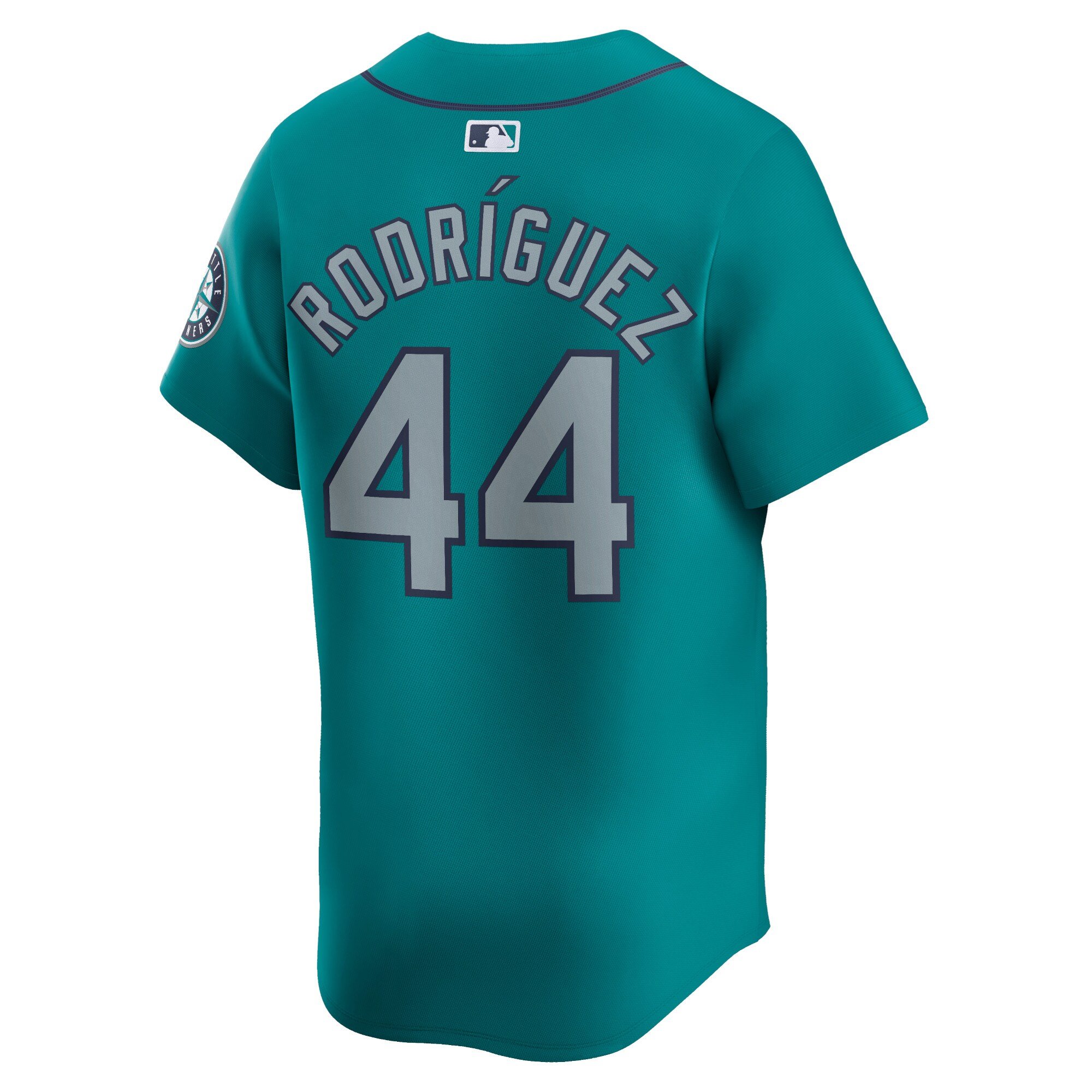 Men's Seattle Mariners Julio RodrÃguez  Aqua Alternate Limited Player Jersey