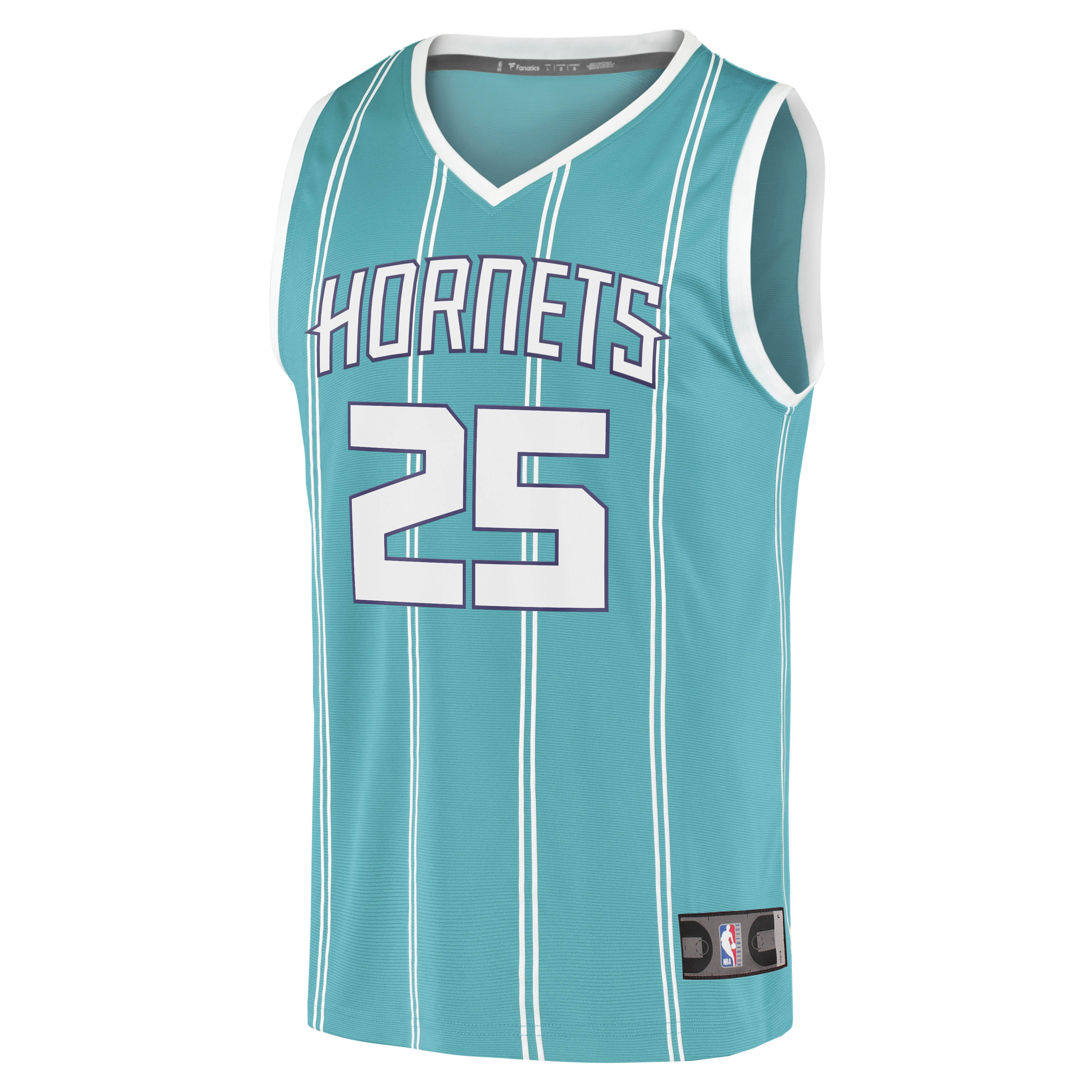 PJ Washington Jr. Charlotte Hornets  2020/21 Fast Break Replica Jersey - Icon Edition - Teal