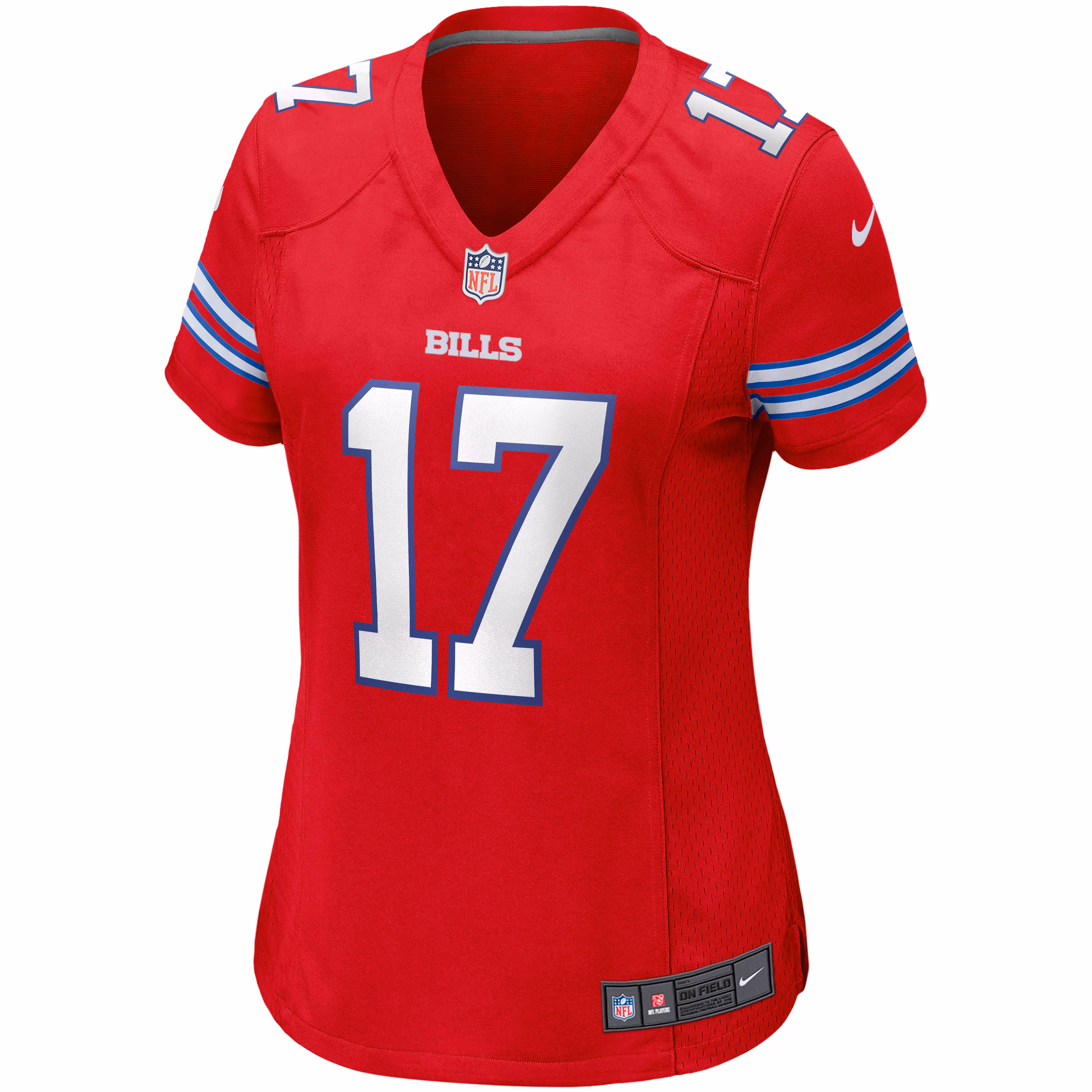 Josh Allen Buffalo Bills Women's Alternate Game Player Jersey - Red