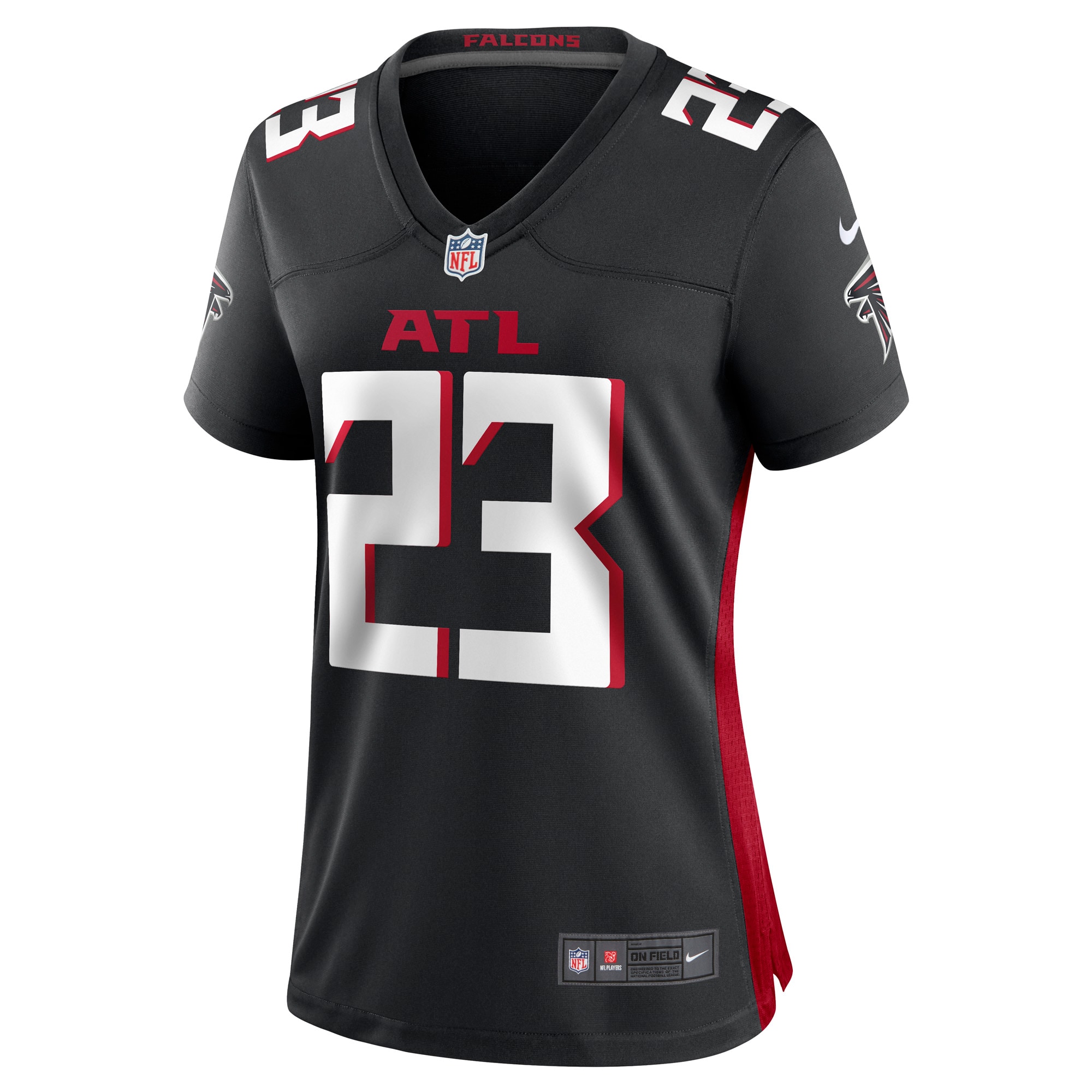 Erik Harris Atlanta Falcons  Women's Game Player Jersey - Black