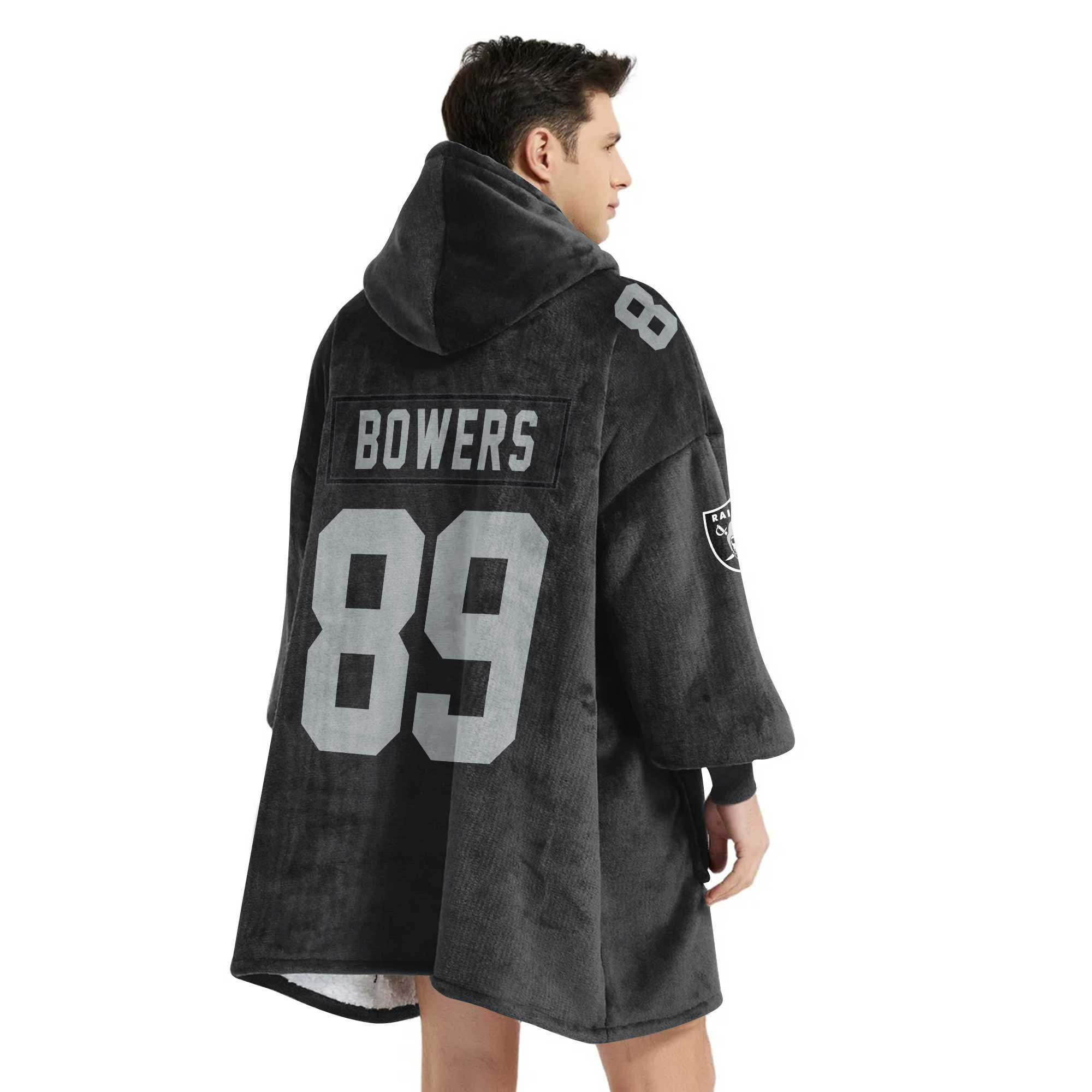 Adult B.B 89 Las Vegas Football Unisex Blanket Hoodie