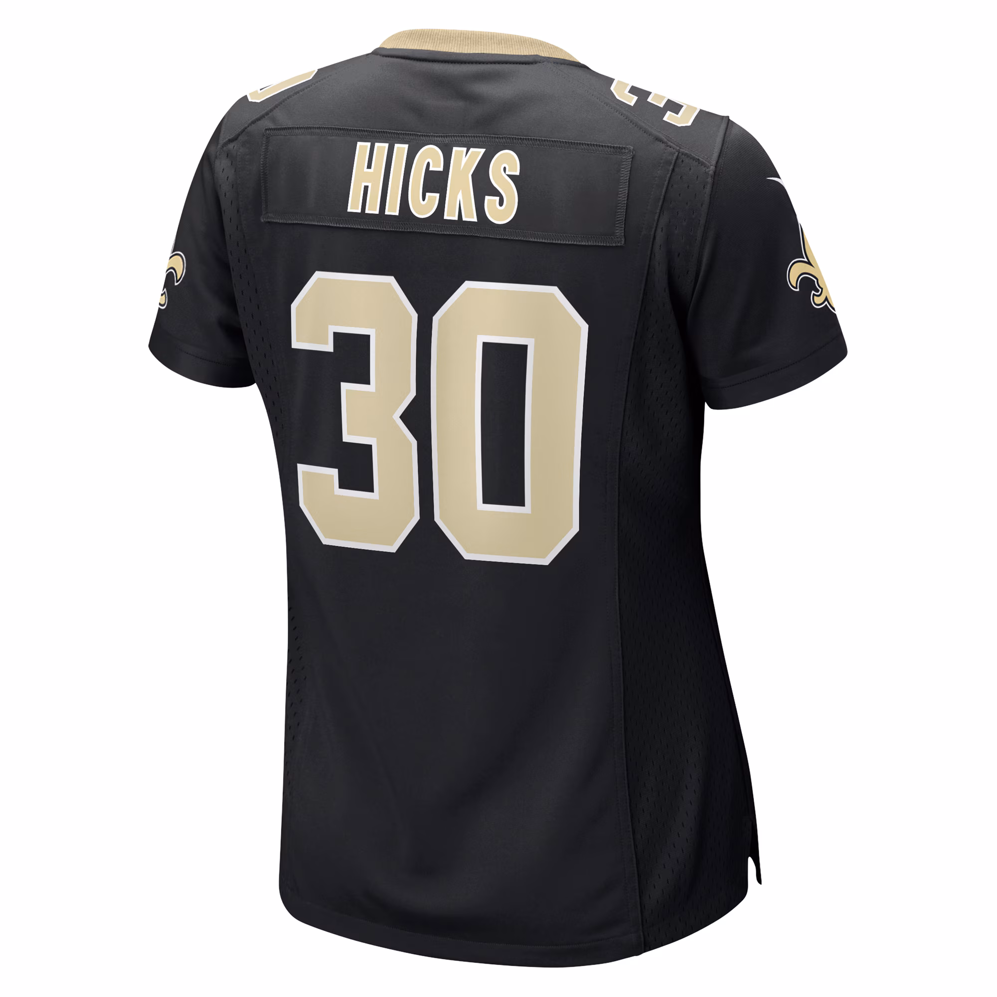 Faion Hicks New Orleans Saints Women's  Game Jersey -  Black