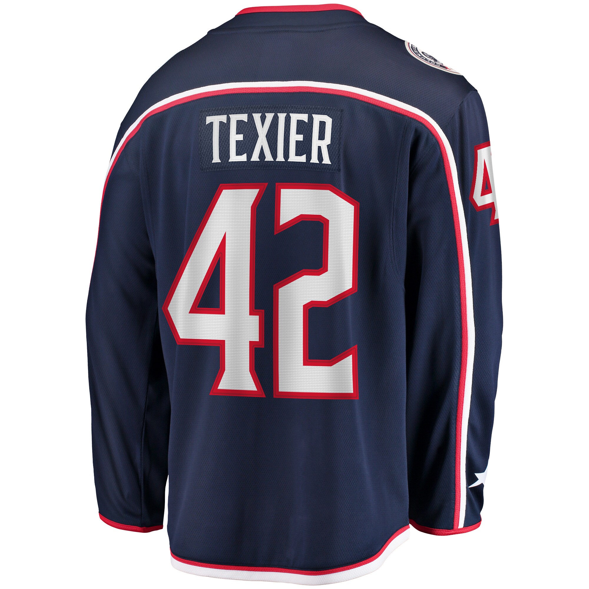 Alexandre Texier Columbus Blue Jackets Home Breakaway Player Jersey - Navy