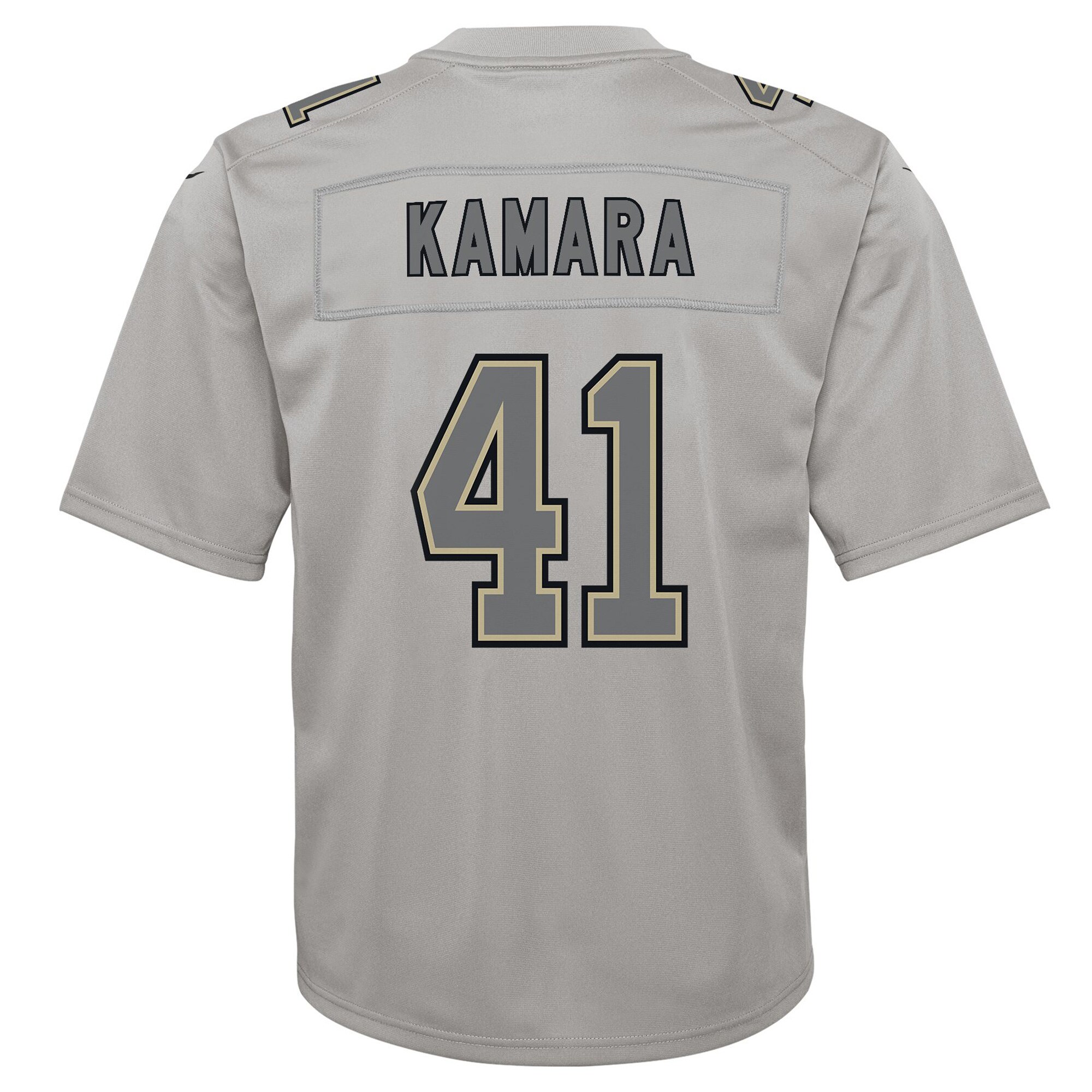 Alvin Kamara New Orleans Saints Youth Atmosphere Game Jersey - Gray