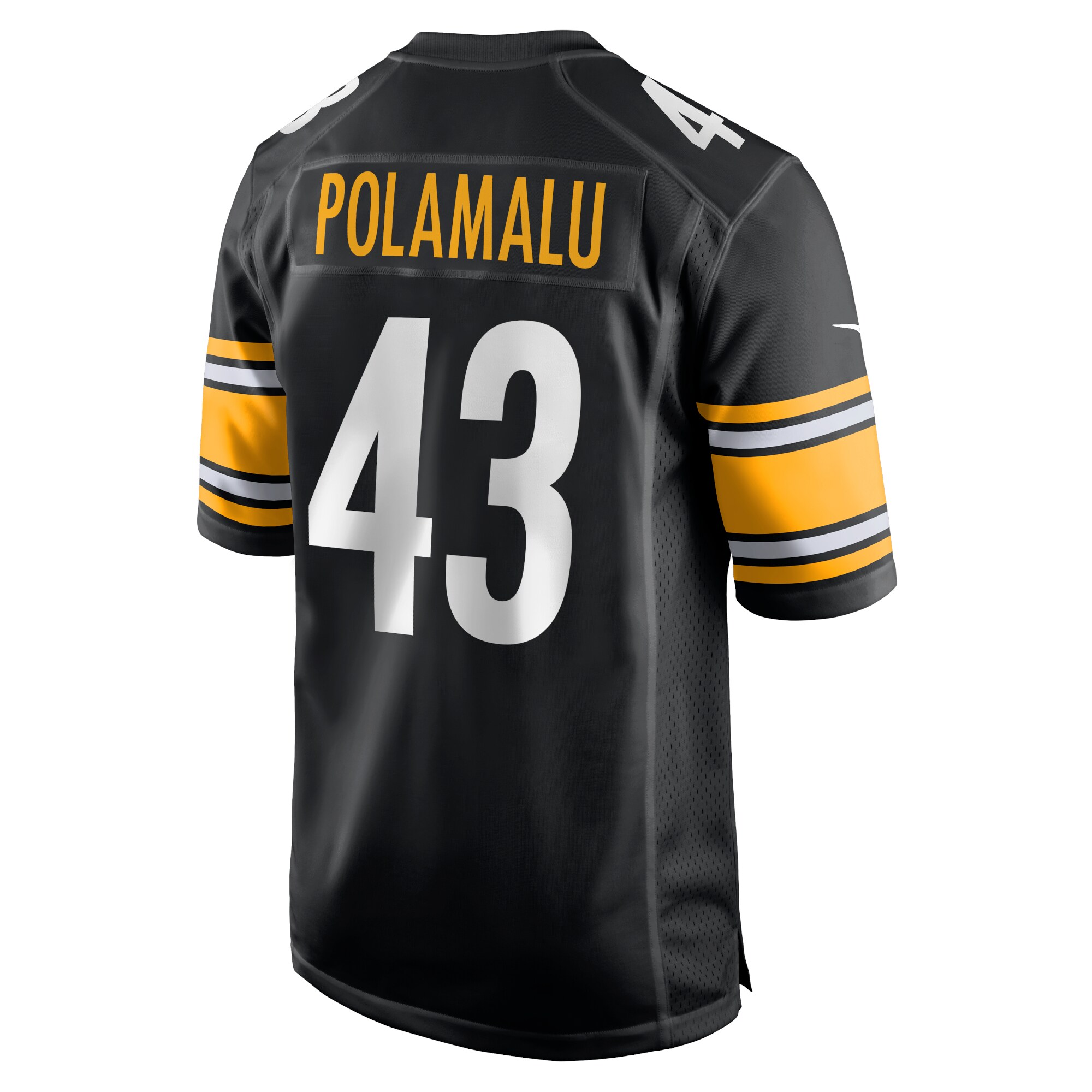 Troy Polamalu Pittsburgh Steelers Retired Player Game Jersey - Black