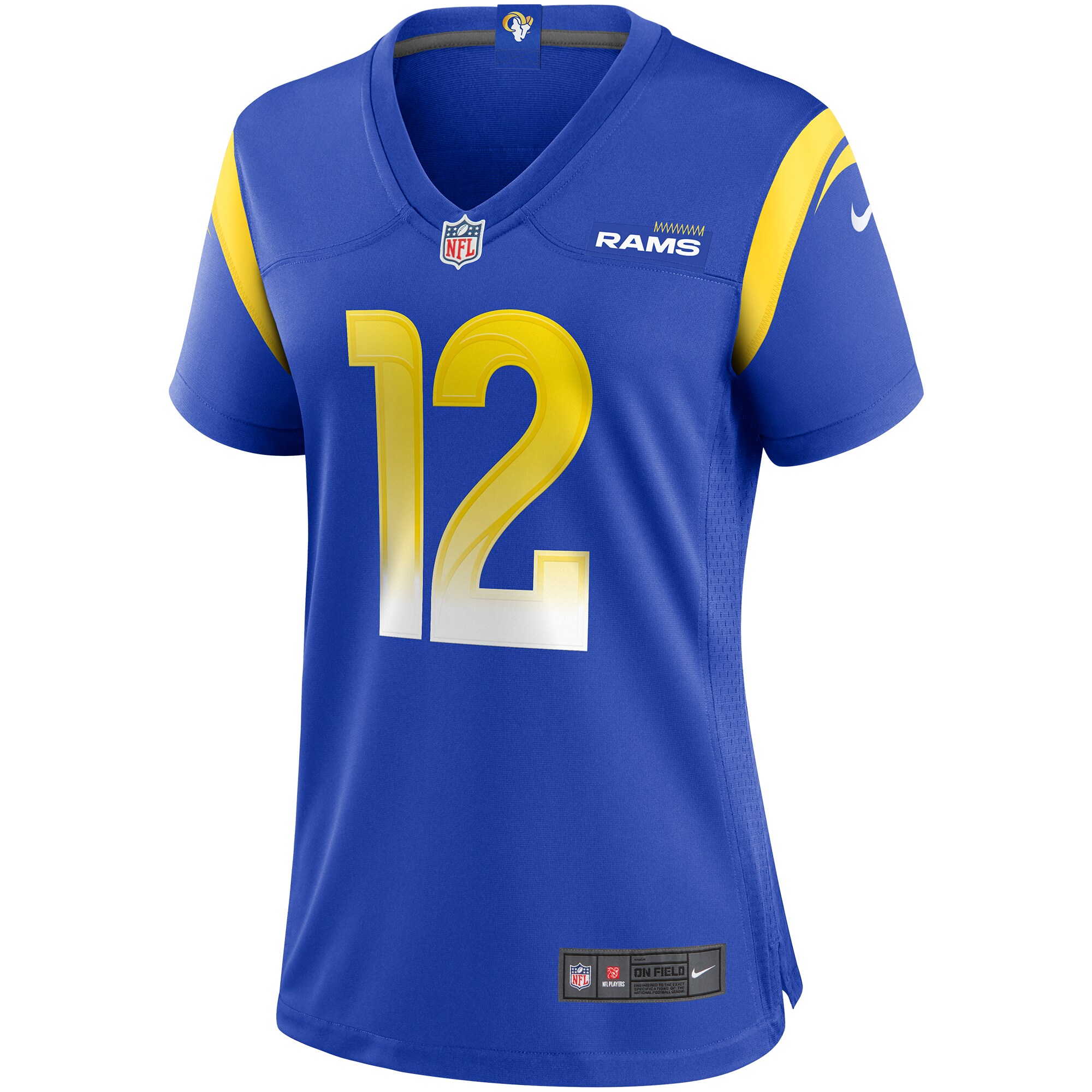 Van Jefferson Los Angeles Rams  Women's Game Jersey - Royal