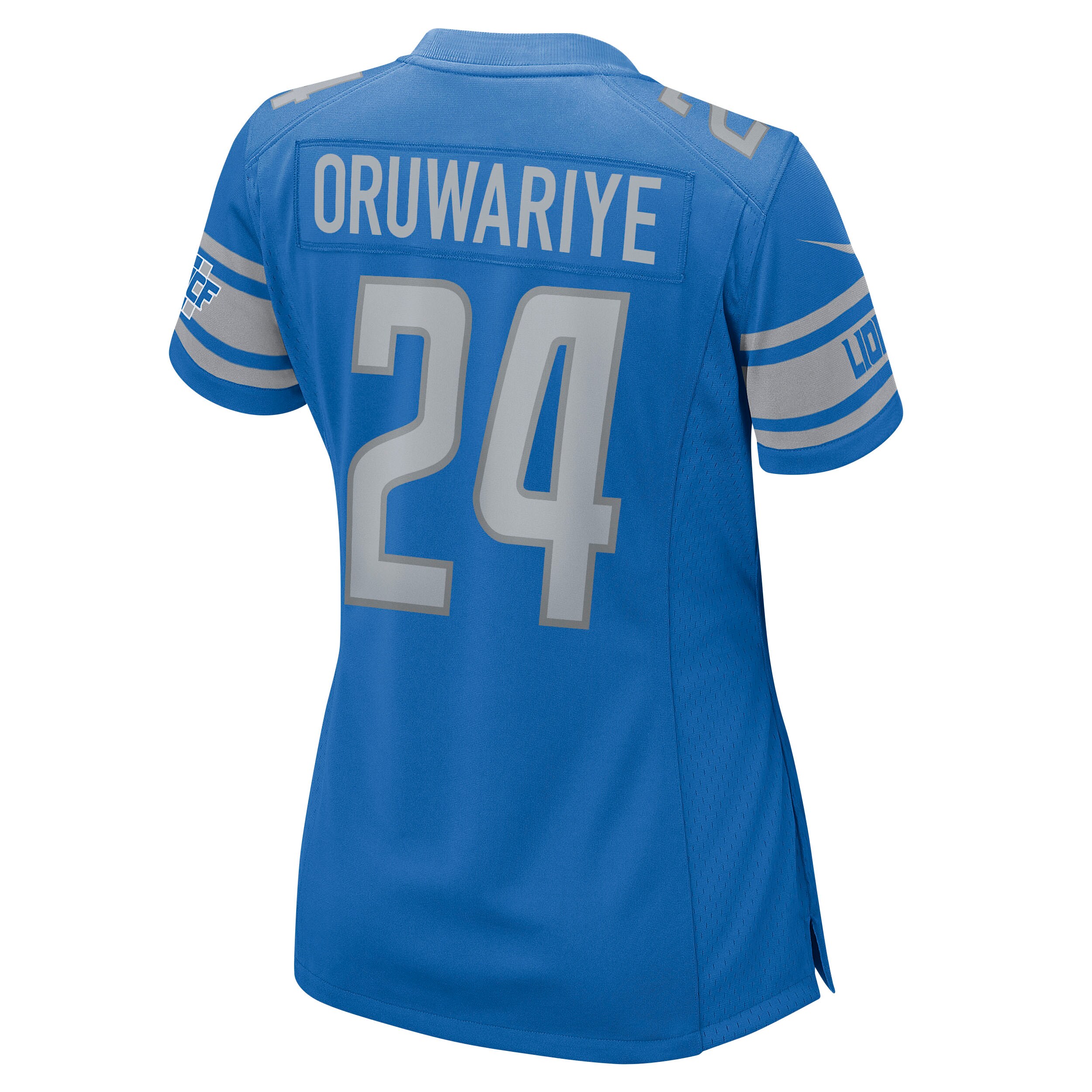 Amani Oruwariye Detroit Lions  Women's Game Jersey - Blue