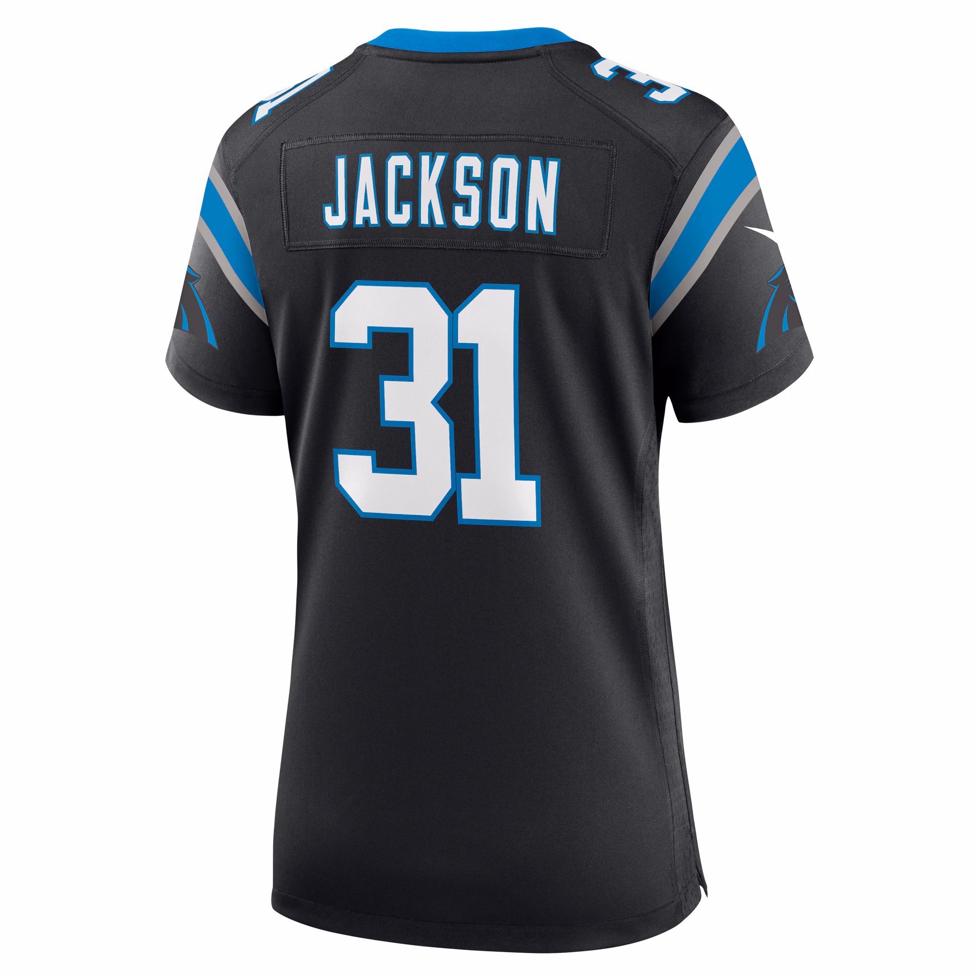 Lamar Jackson Carolina Panthers Women's  Game Jersey -  Black