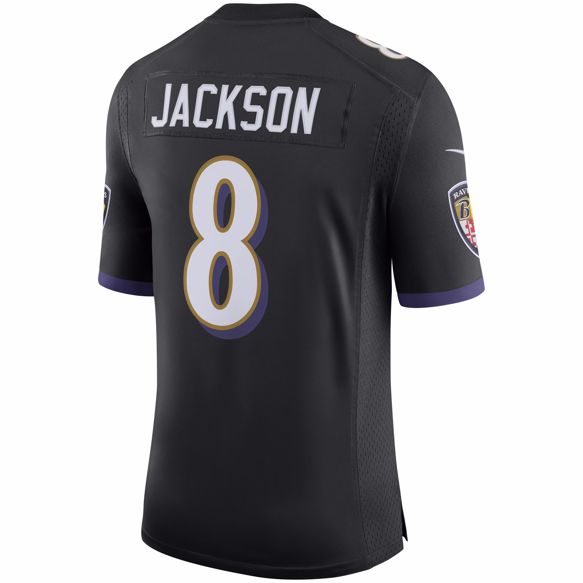 Lamar Jackson Baltimore Ravens Speed Machine Limited Jersey - Black