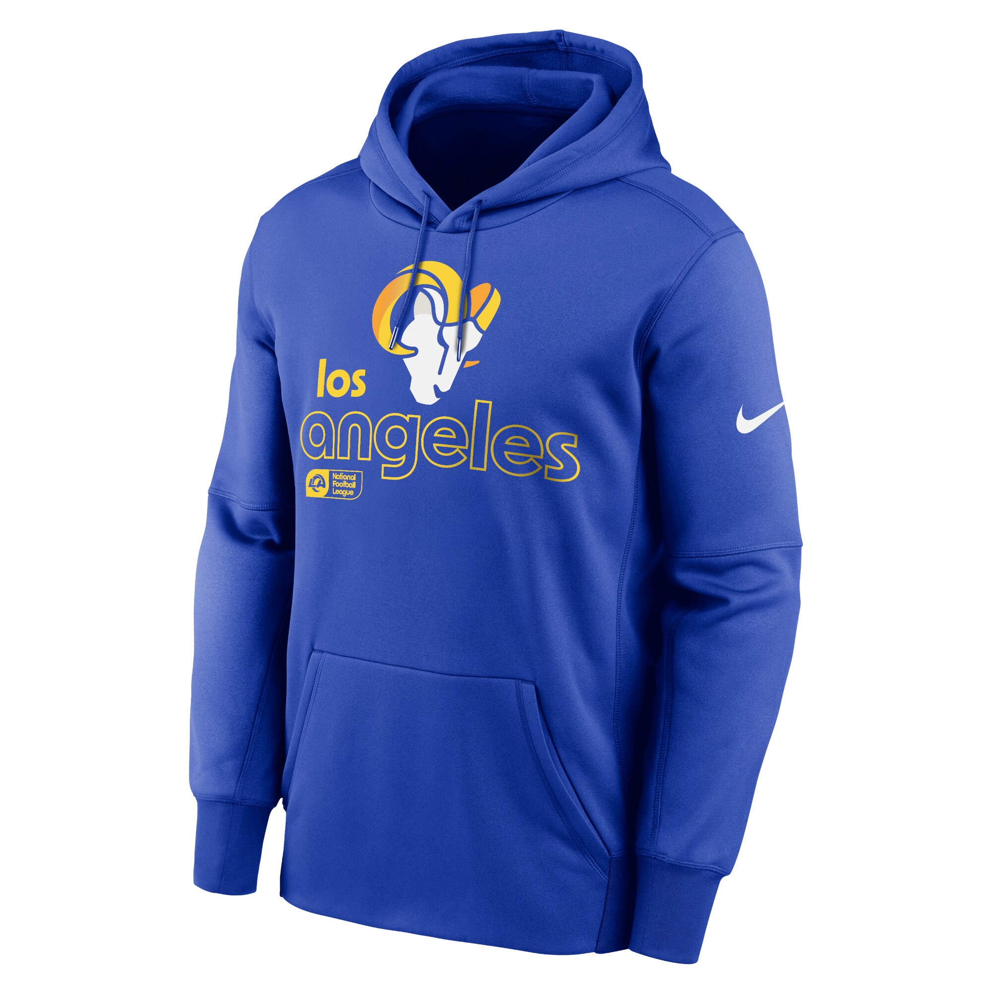 Los Angeles Rams Performance Pullover Hoodie - Royal