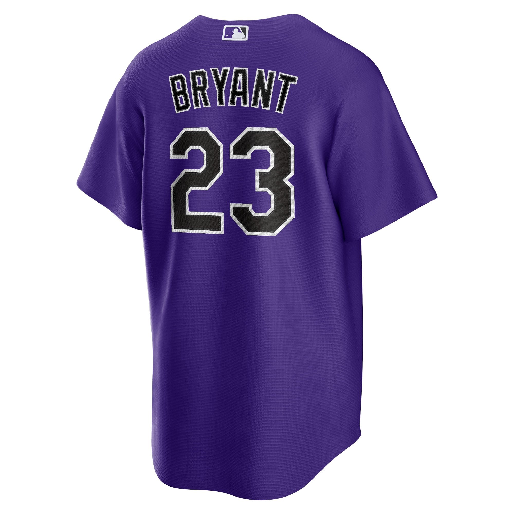 Men's Colorado Rockies Kris Bryant  Purple Alternate Replica Player Jersey