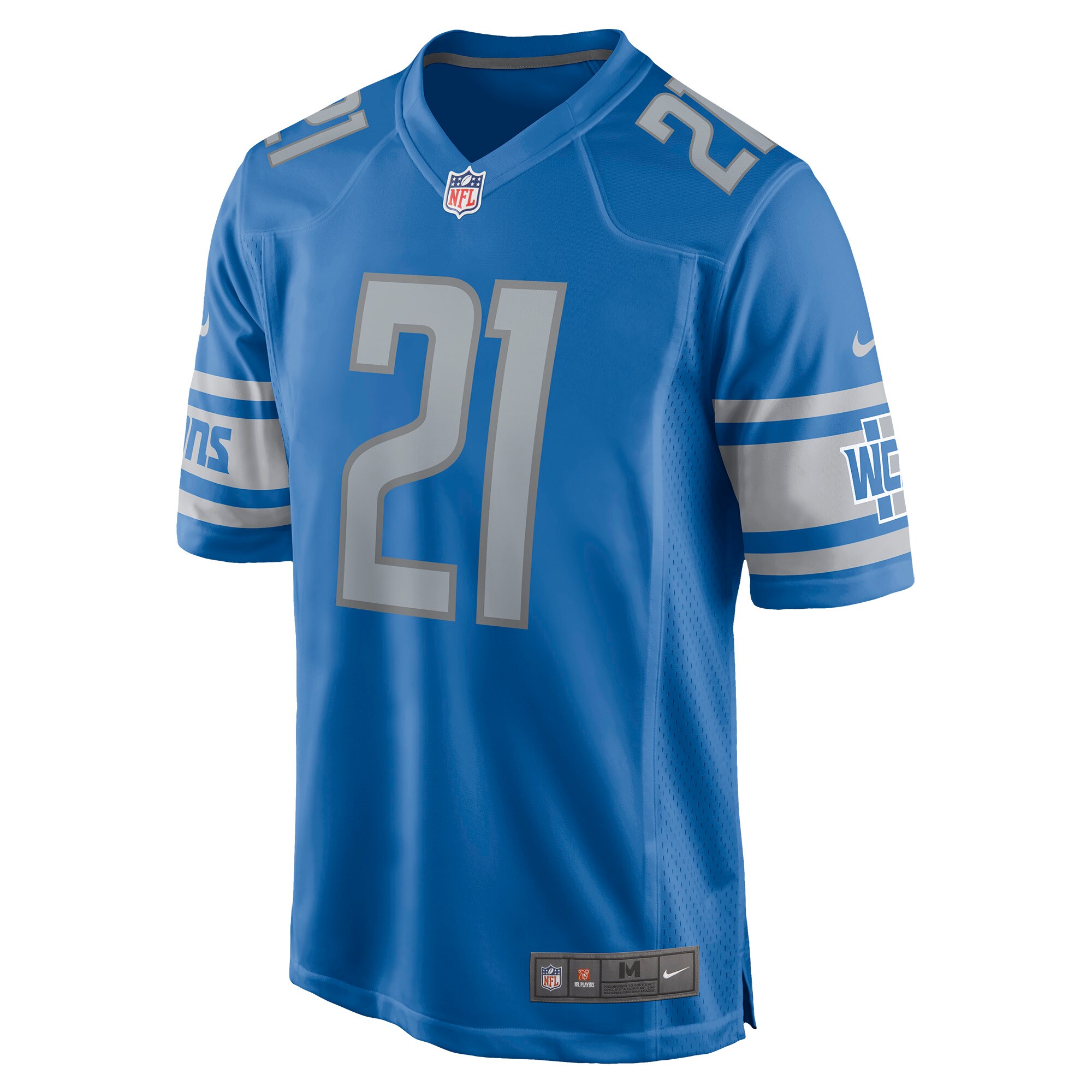 Tracy Walker III Detroit Lions  Game Jersey - Blue