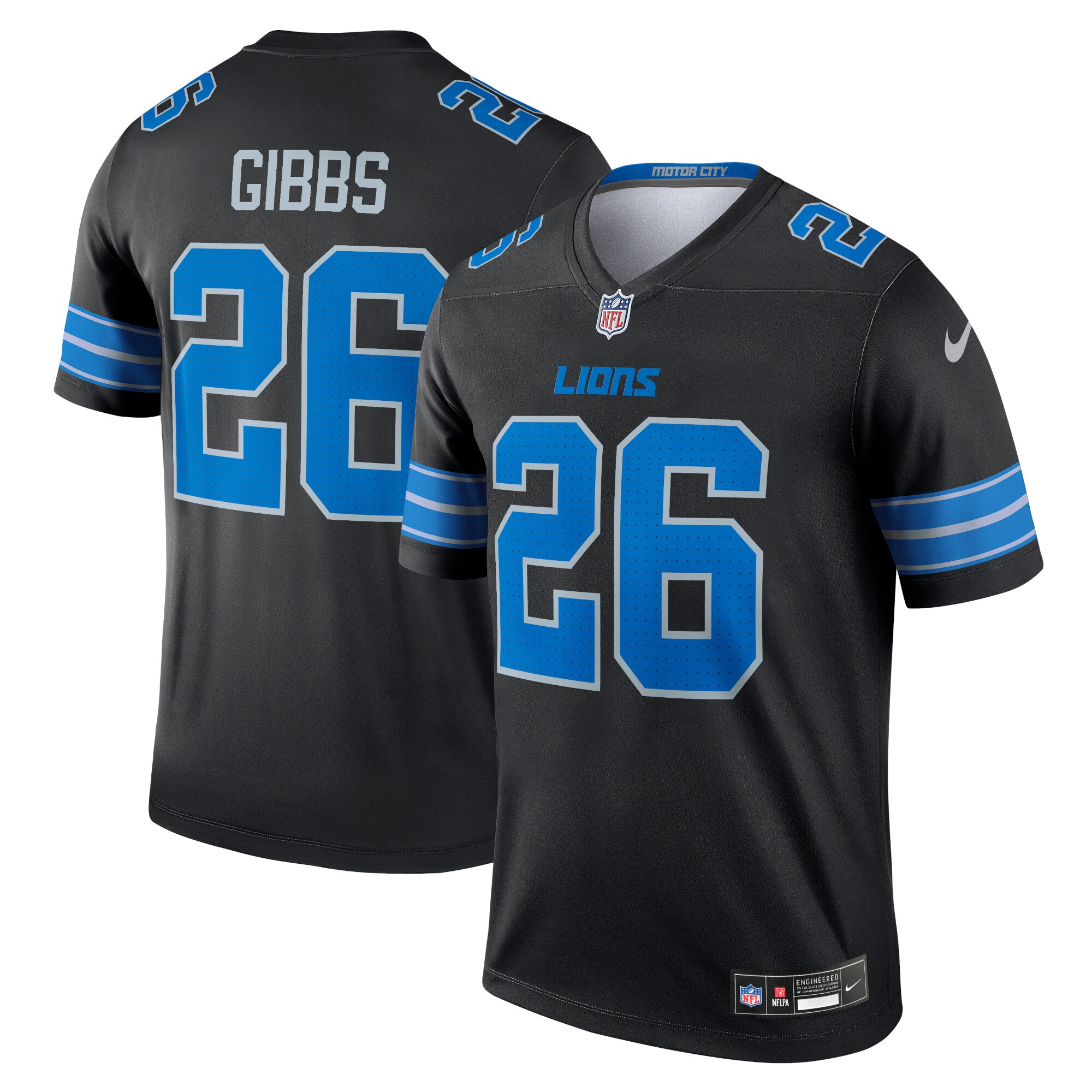 Jahmyr Gibbs Detroit Lions Legend Jersey - Blue