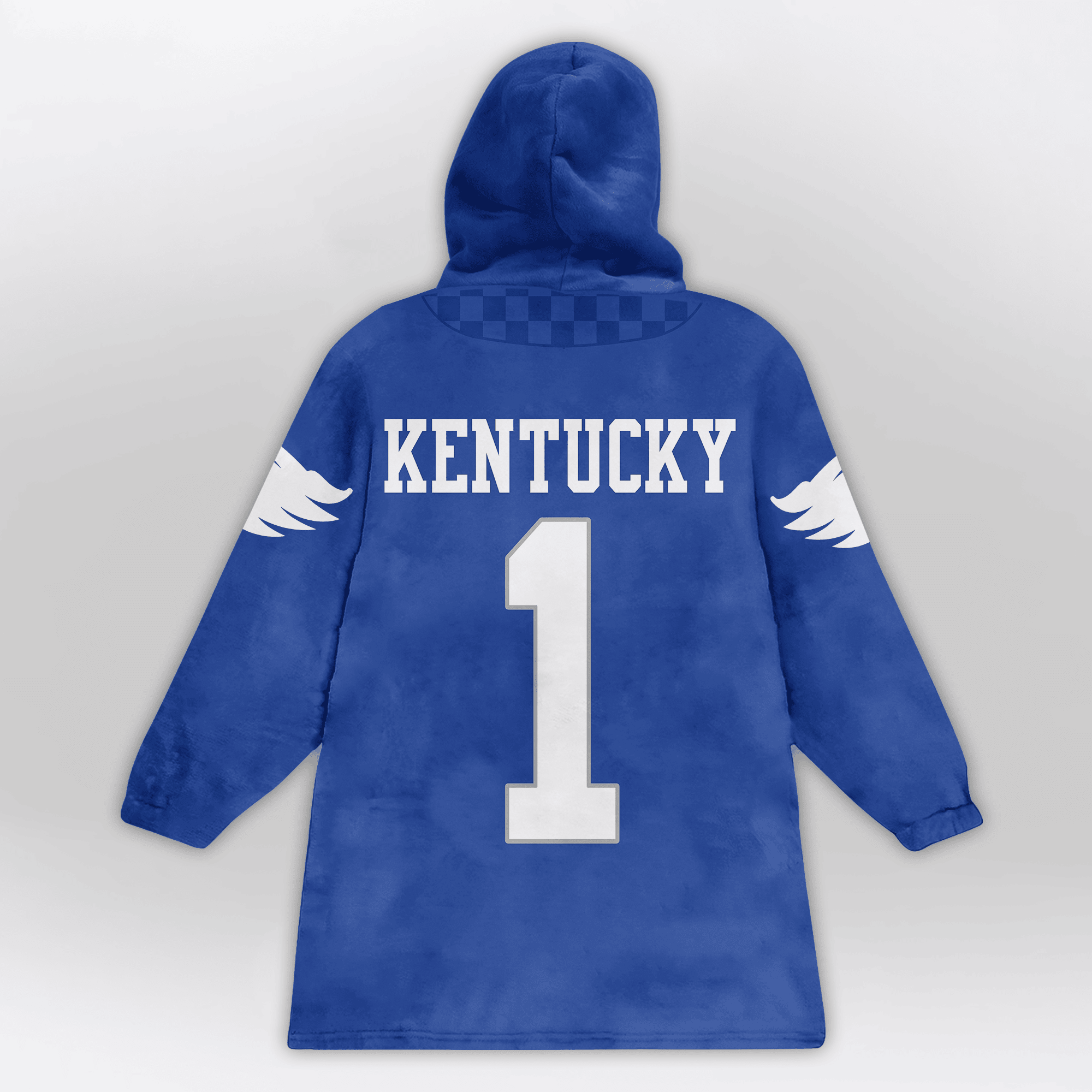 Adult #1 Kentucky Football Unisex Blanket Hoodie