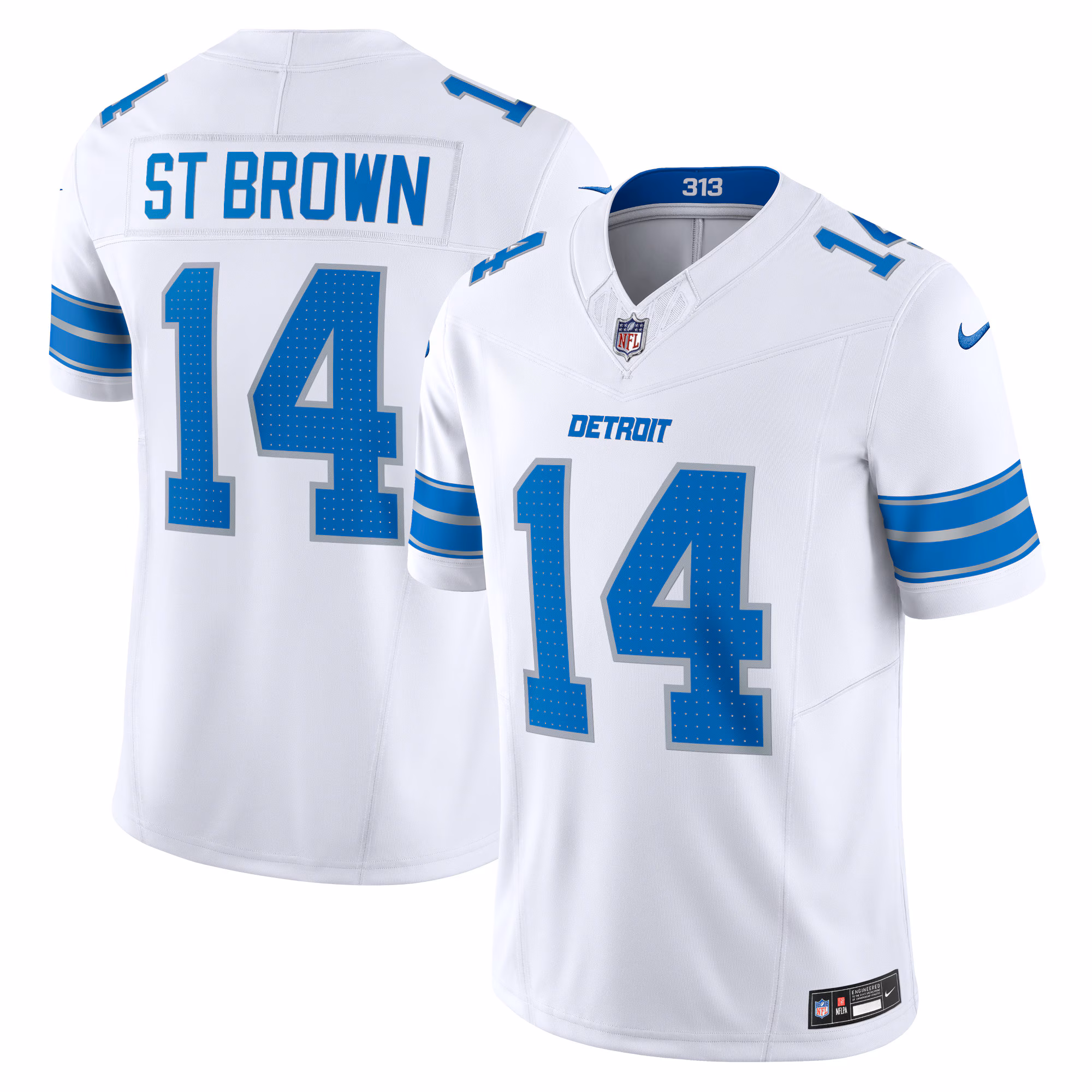 Amon-Ra St. Brown Detroit Lions Vapor F.U.S.E. Limited Jersey - Blue