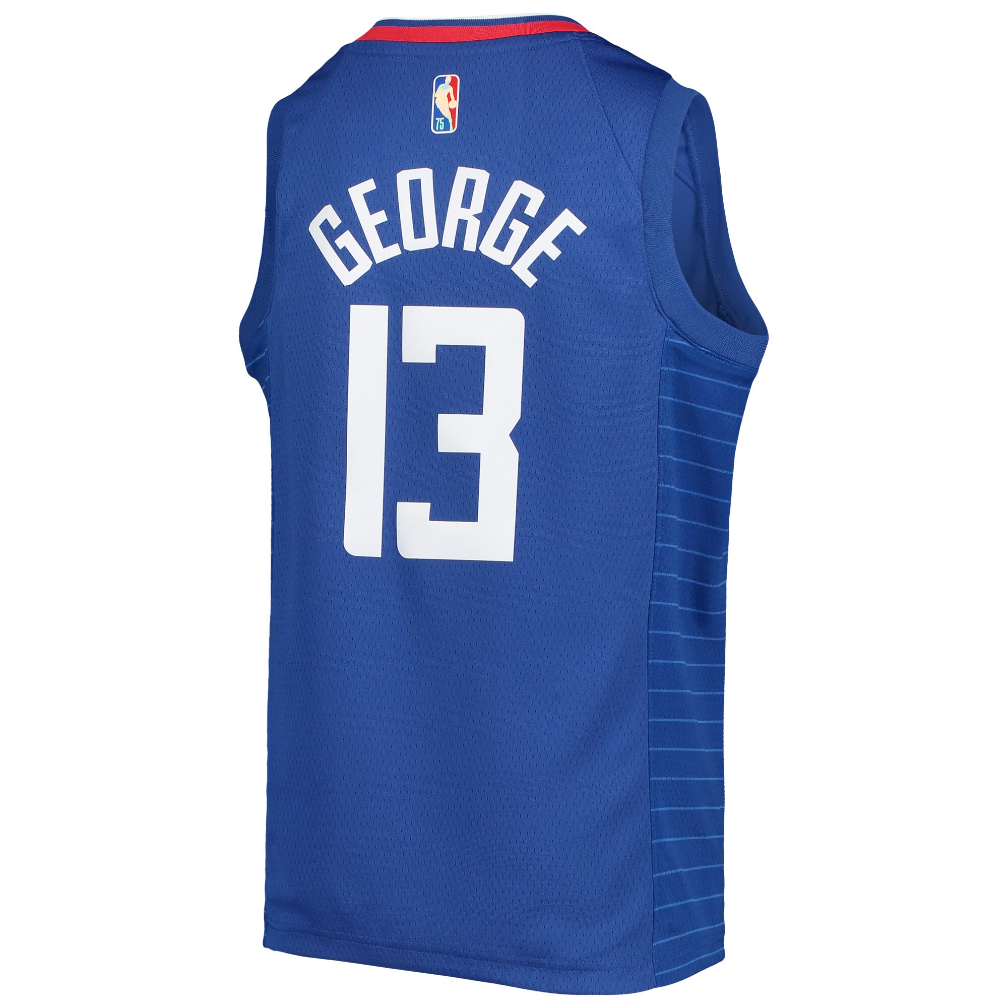 Paul George LA Clippers Youth 2021/22 Diamond Swingman Jersey - Icon Edition - Royal