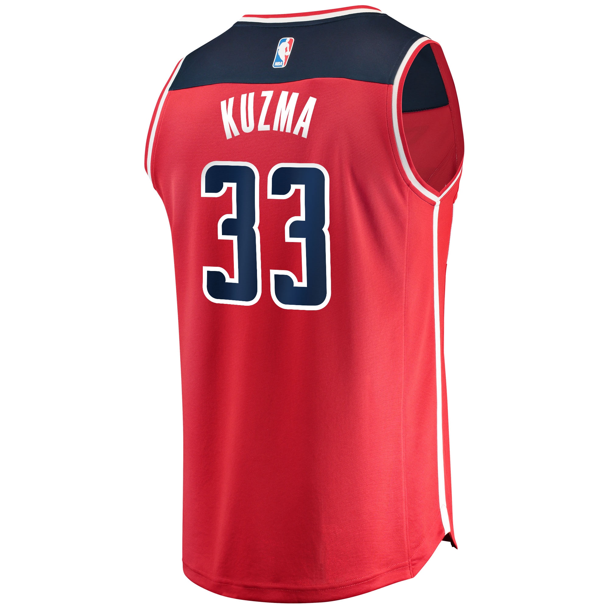 Kyle Kuzma Washington Wizards  2021/22 Fast Break Replica Jersey - Icon Edition - Red