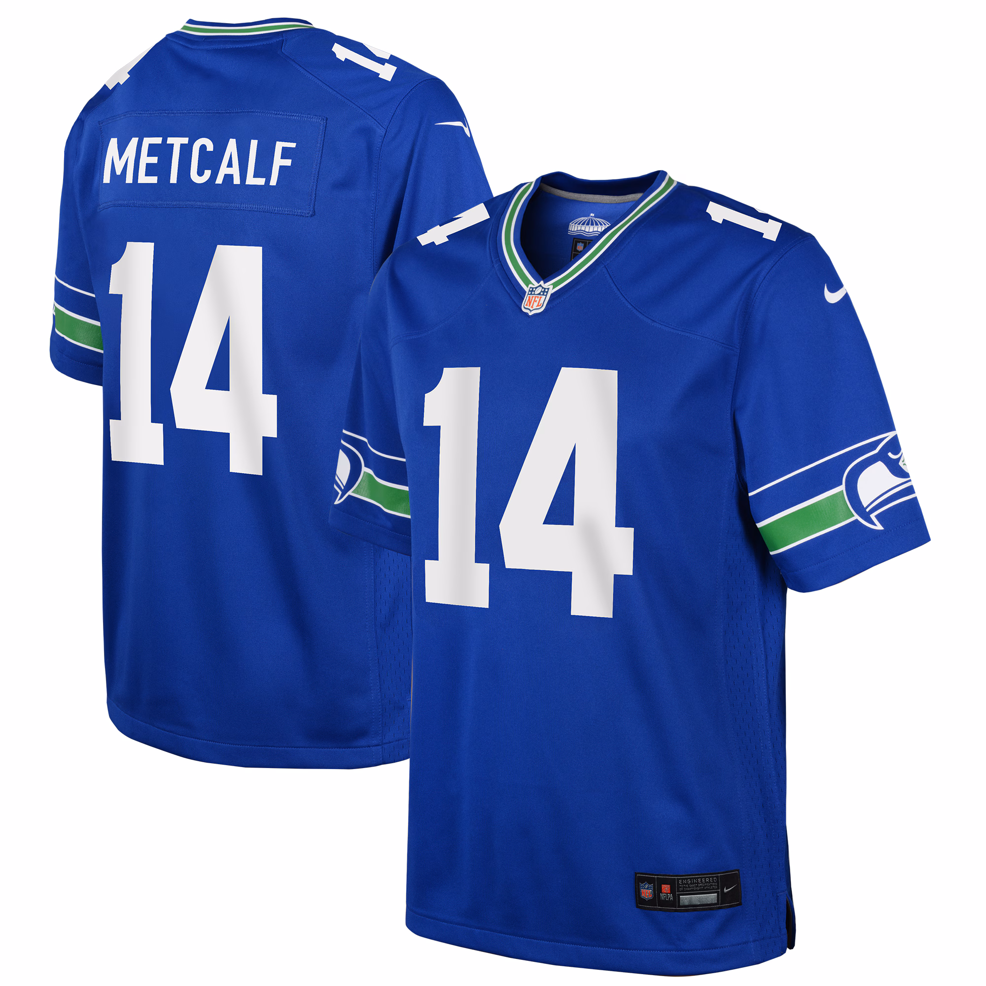 DK Metcalf Seattle Seahawks Youth Game Jersey - Royal