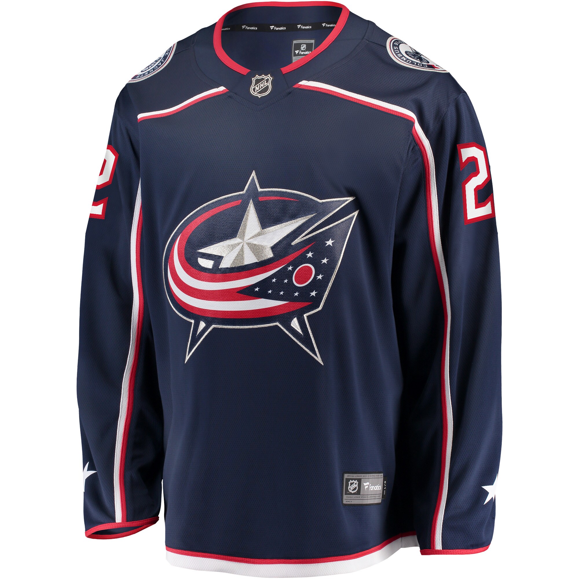 Jake Bean Columbus Blue Jackets Home Breakaway Player Jersey - Navy