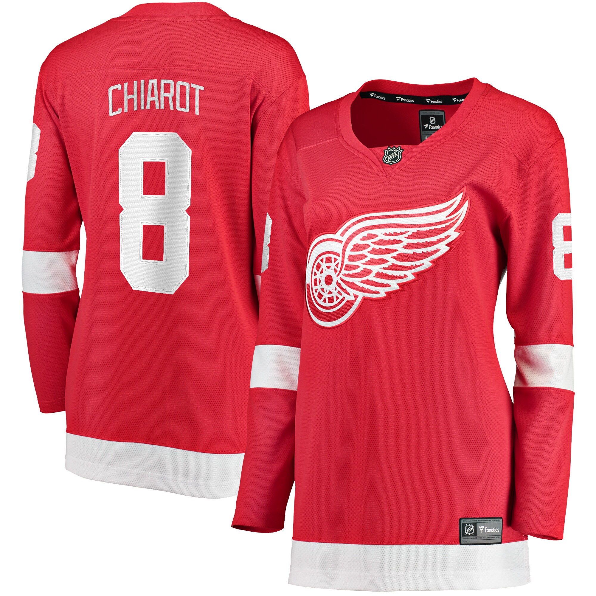 Ben Chiarot Detroit Red Wings Women's Home Breakaway Player Jersey - Red