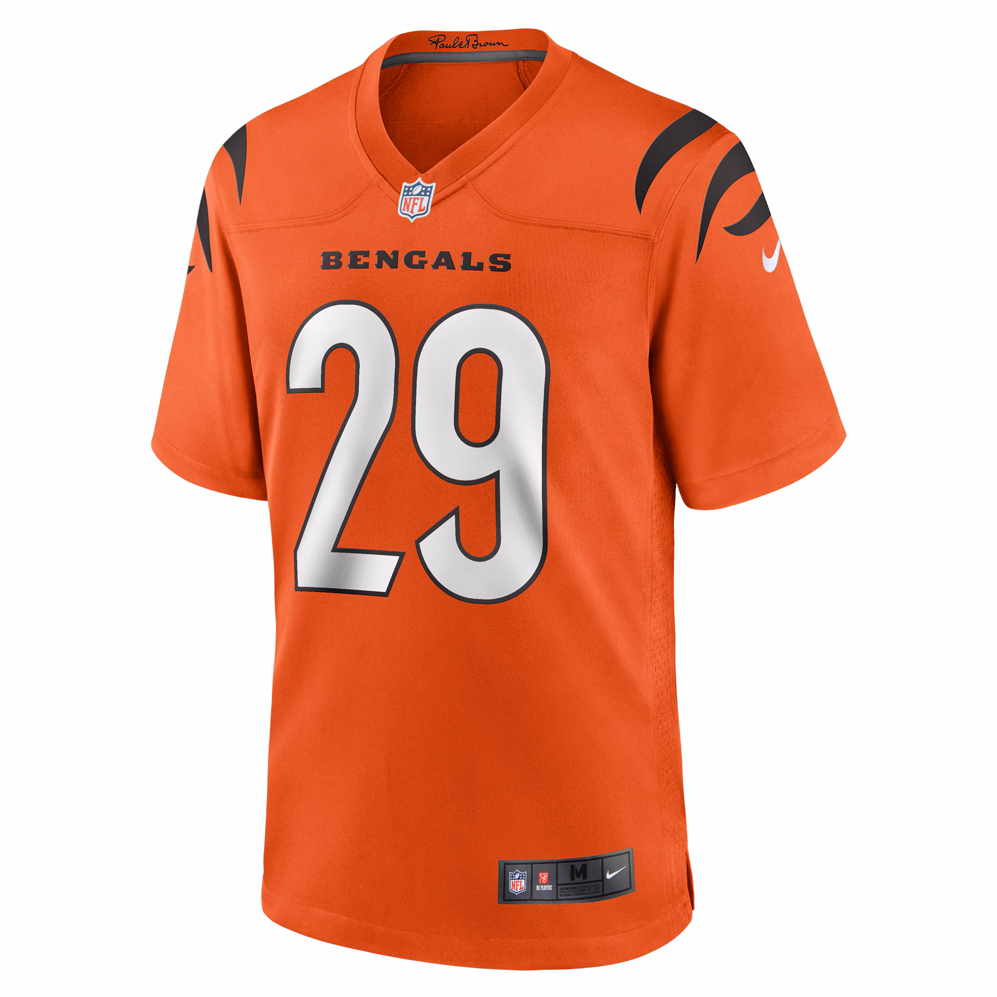 Cam Taylor-Britt Cincinnati Bengals  Game Jersey -  White