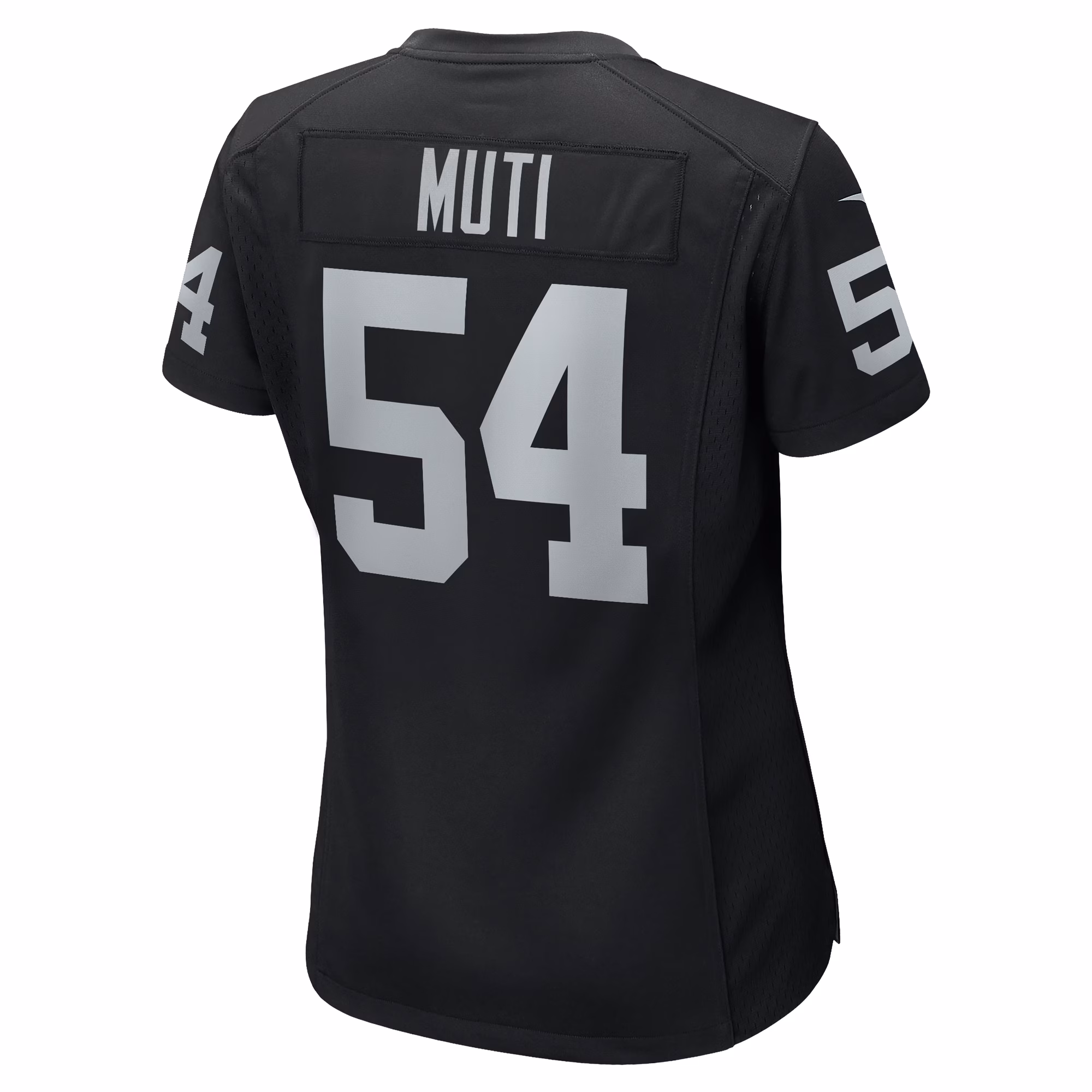 Netane Muti Las Vegas Raiders Women's Team Game Jersey -  Black