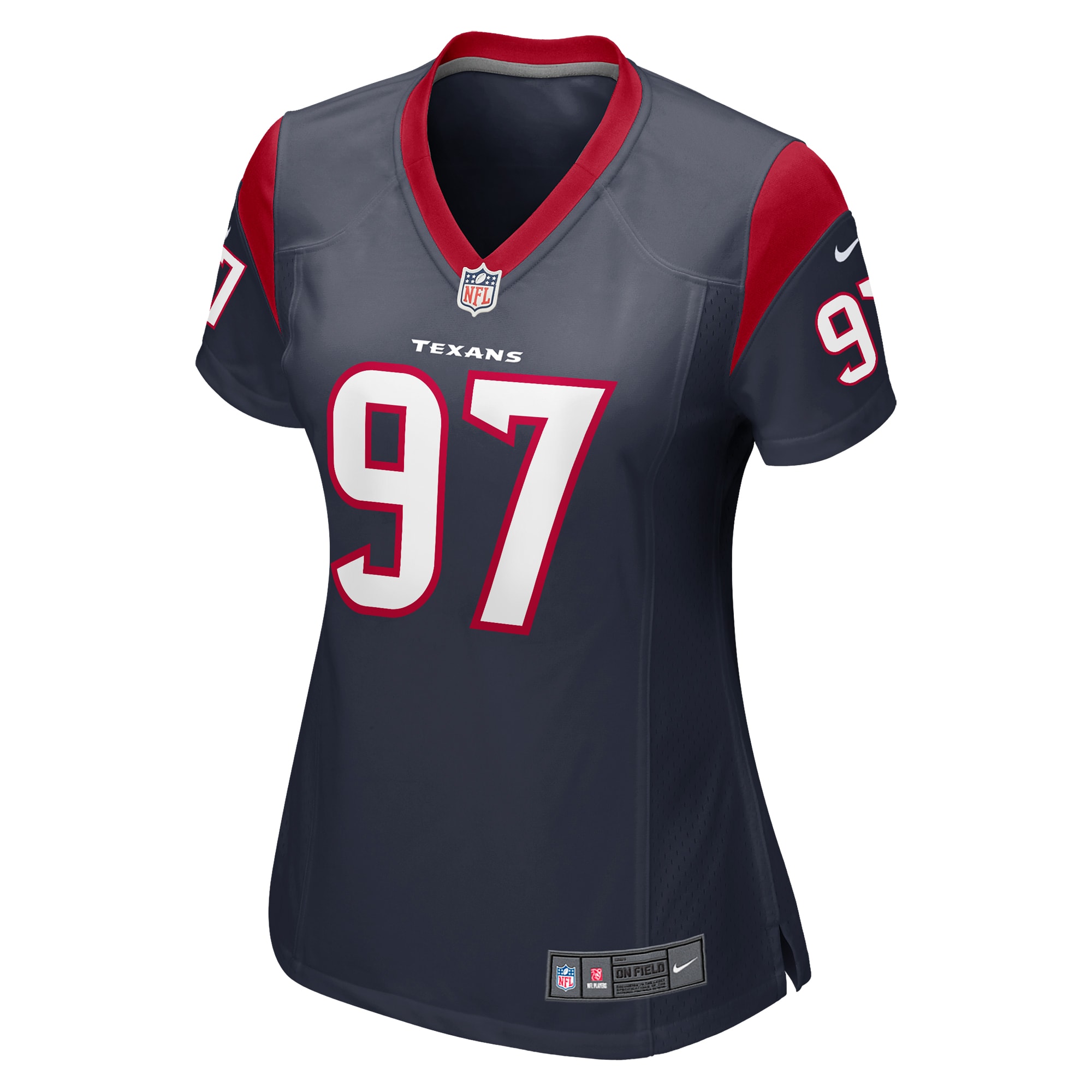 Hassan Ridgeway Houston Texans Women's Game Player Jersey - Navy
