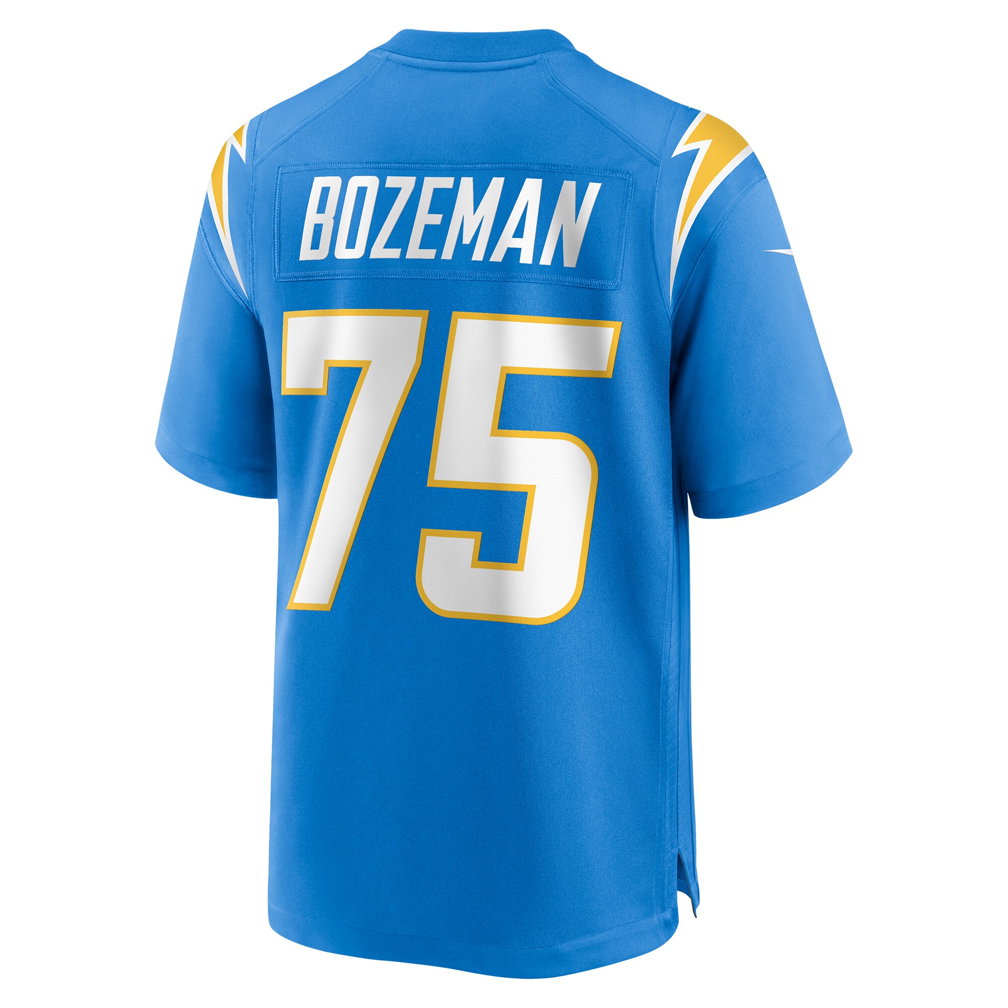 Bradley Bozeman Los Angeles Chargers  Game Jersey -  Powder Blue