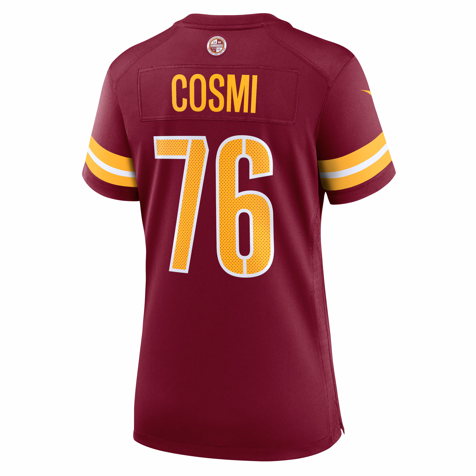 Sam Cosmi Washington Commanders Women's  Game Jersey -  Burgundy