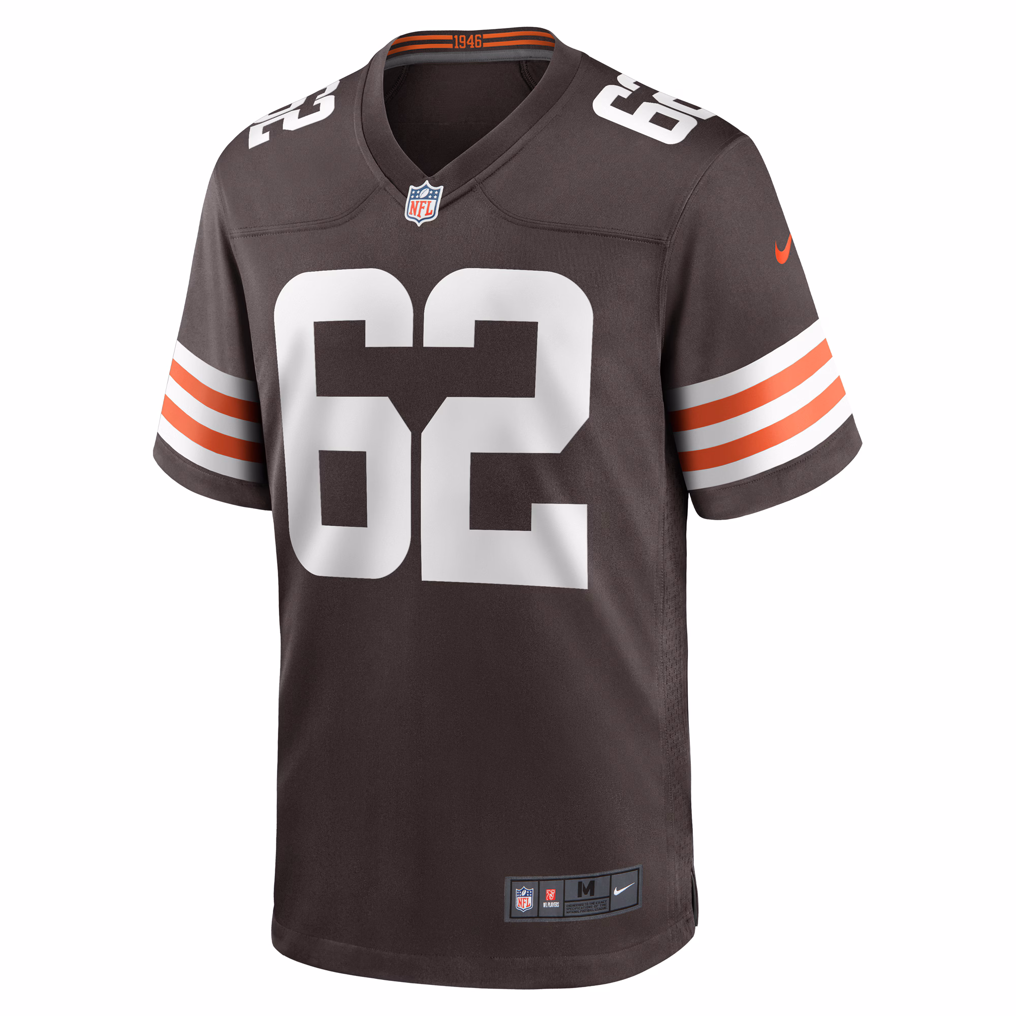 Siaki Ika Cleveland Browns Team Game Jersey -  Brown