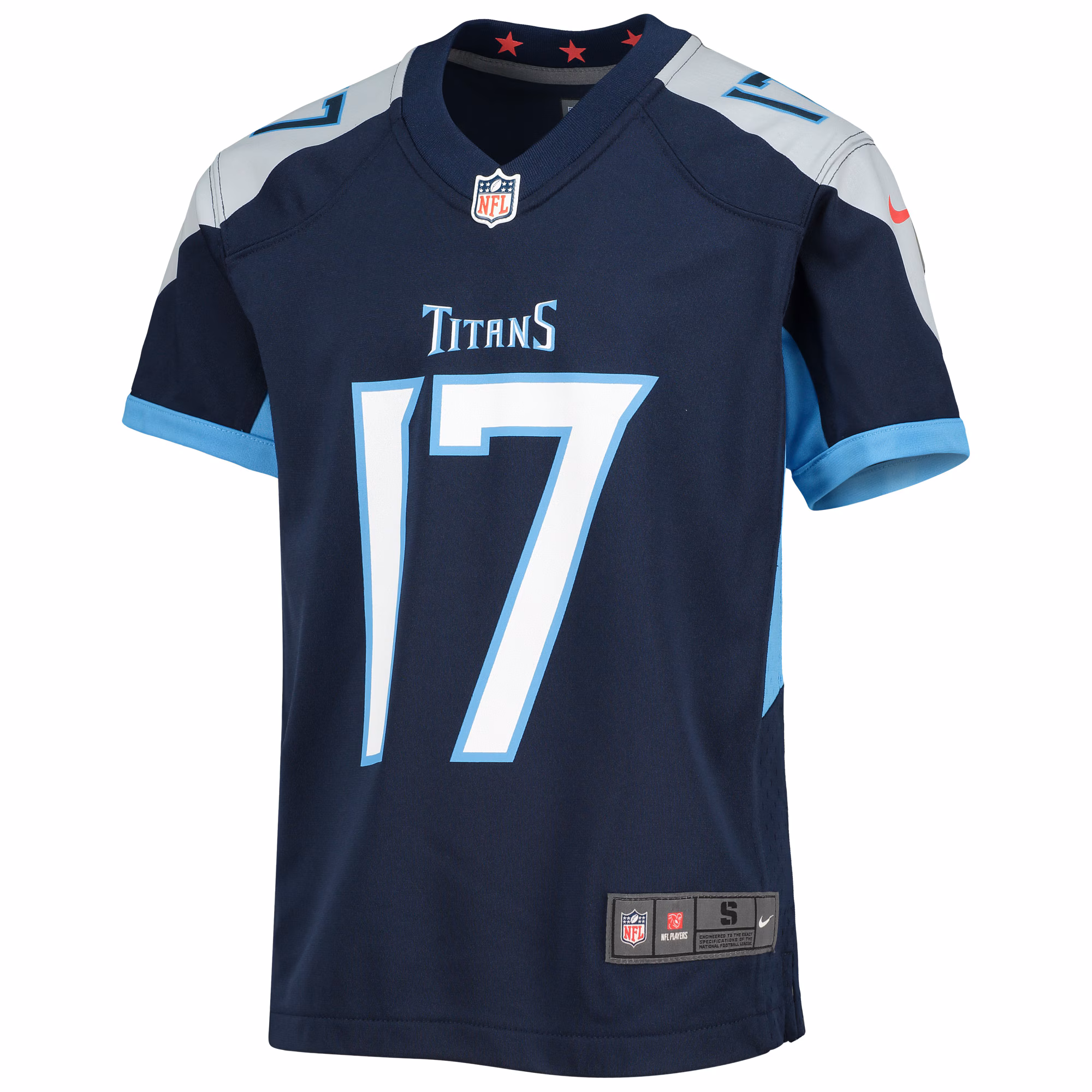 Ryan Tannehill Tennessee Titans Youth Game Jersey - Light Blue