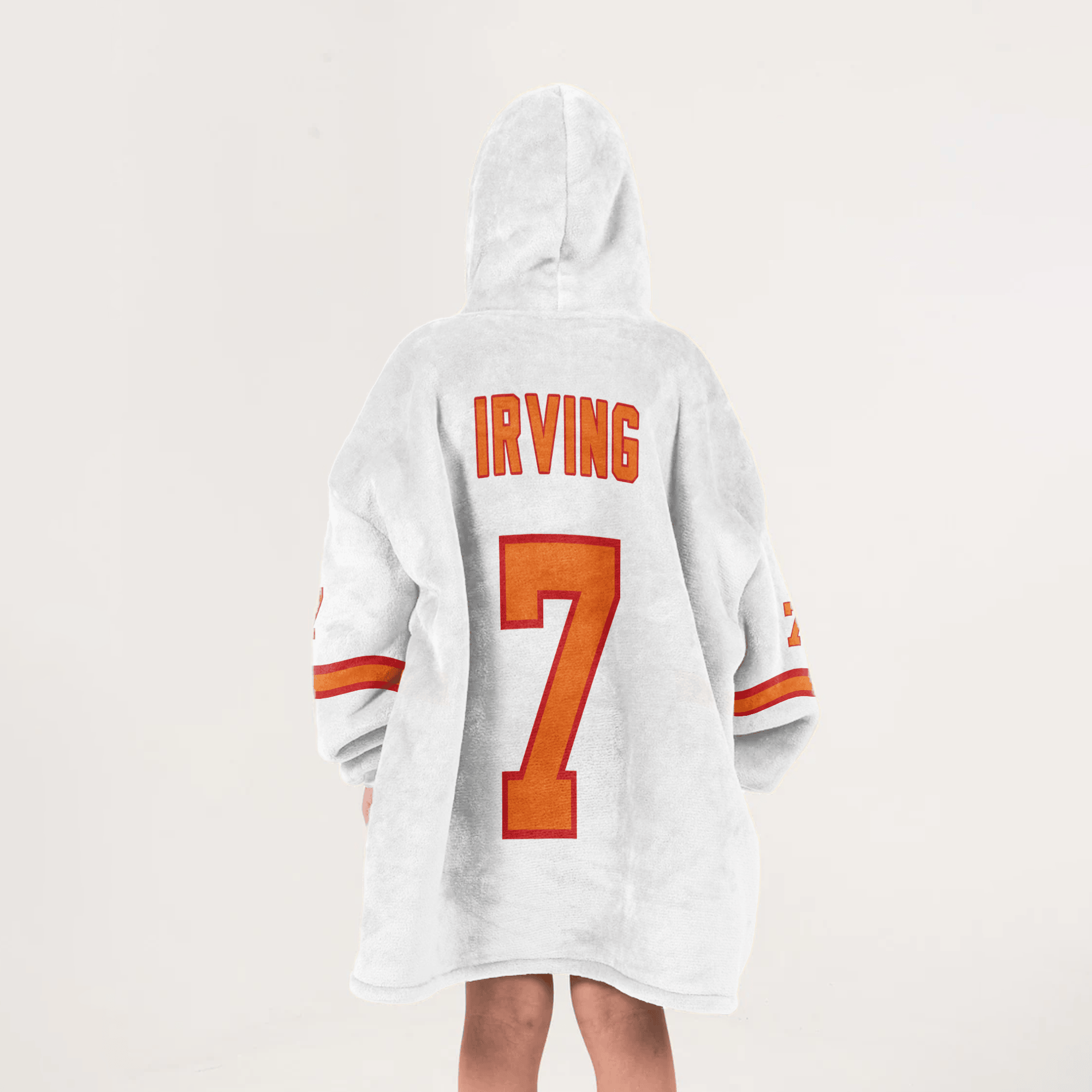 Kid B.I 7 Tampa Bay Football 50th Season Game Unisex Blanket Hoodie