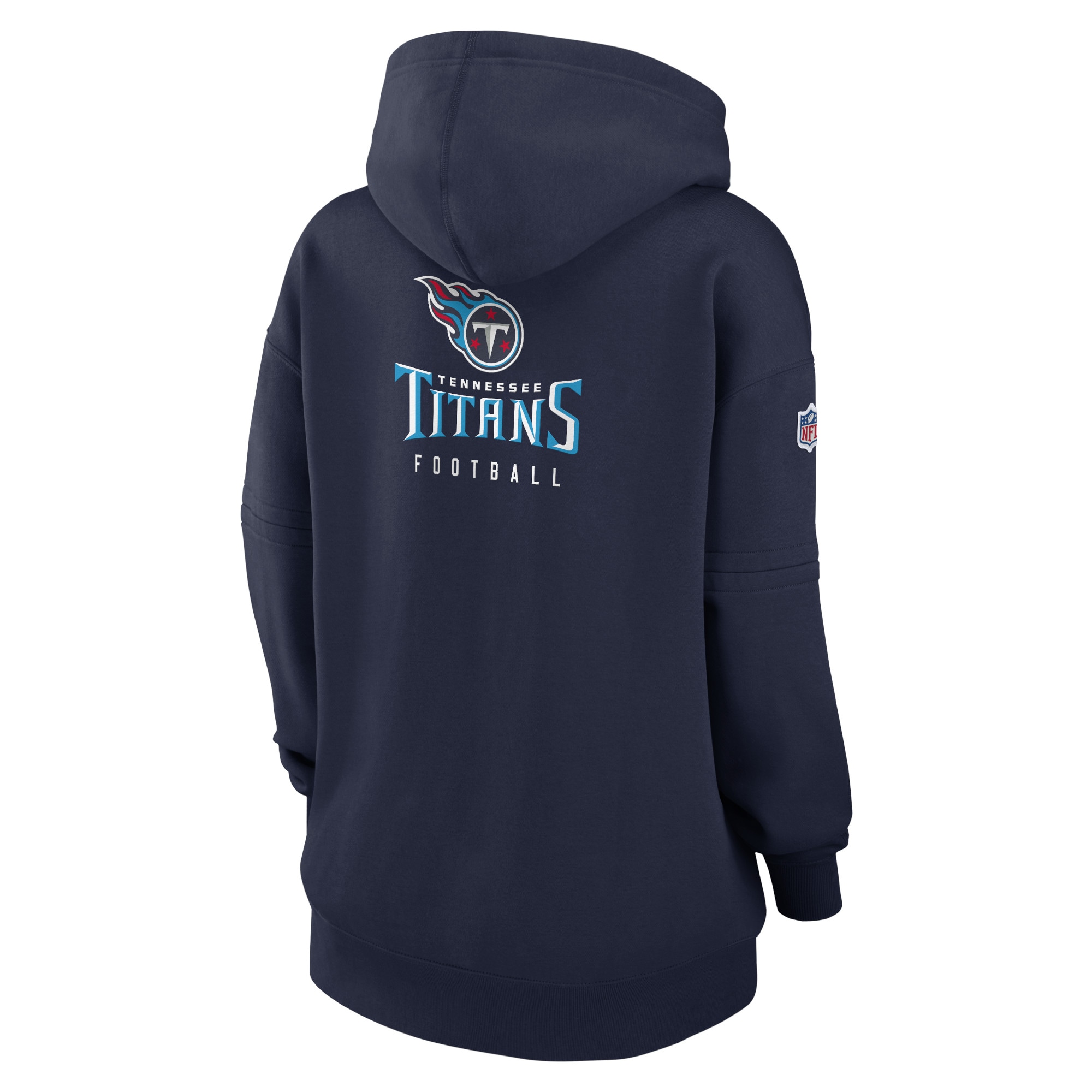 Tennessee Titans  Women's 2023 Sideline Club Fleece Pullover Hoodie - Navy