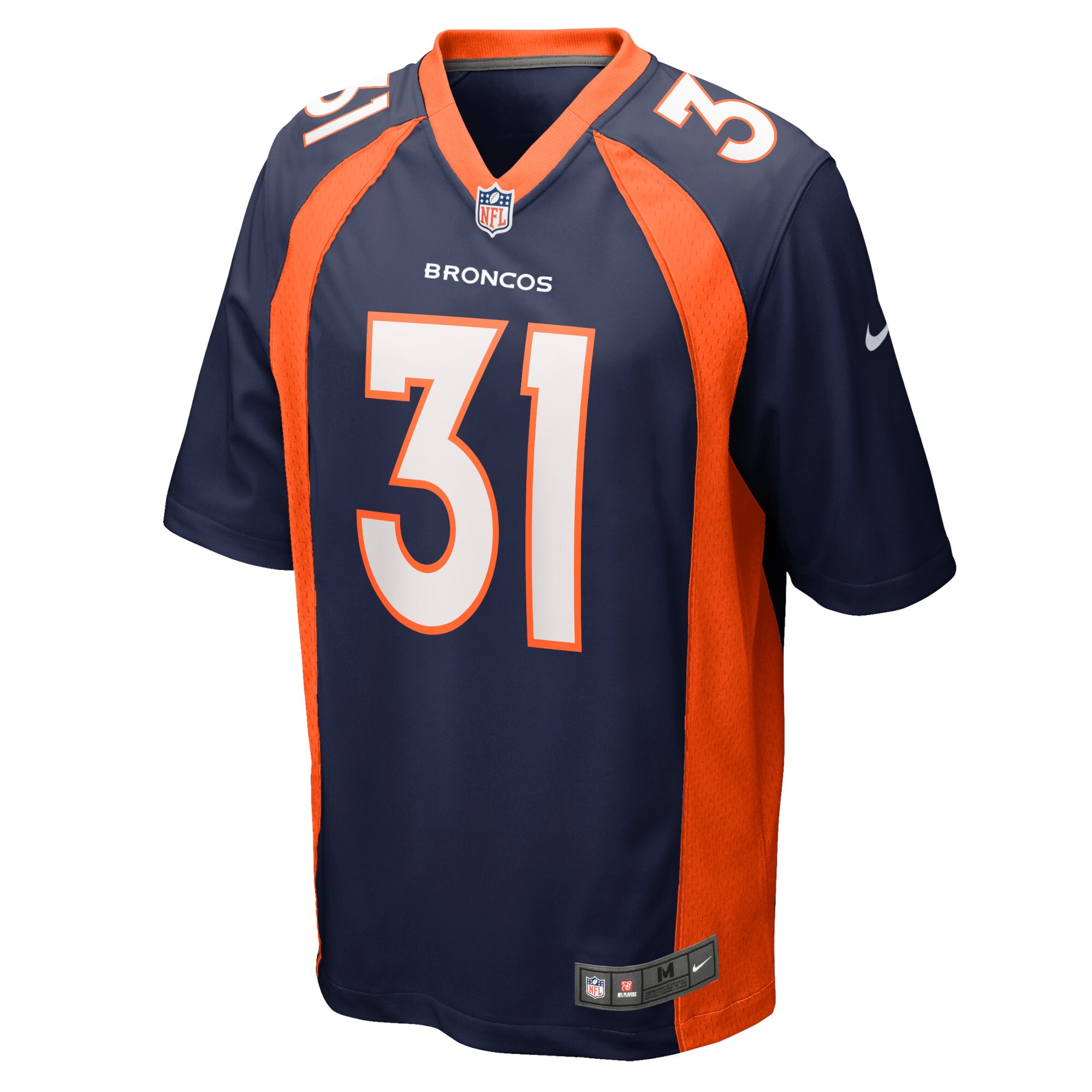 Justin Simmons Denver Broncos  Game Jersey - Navy