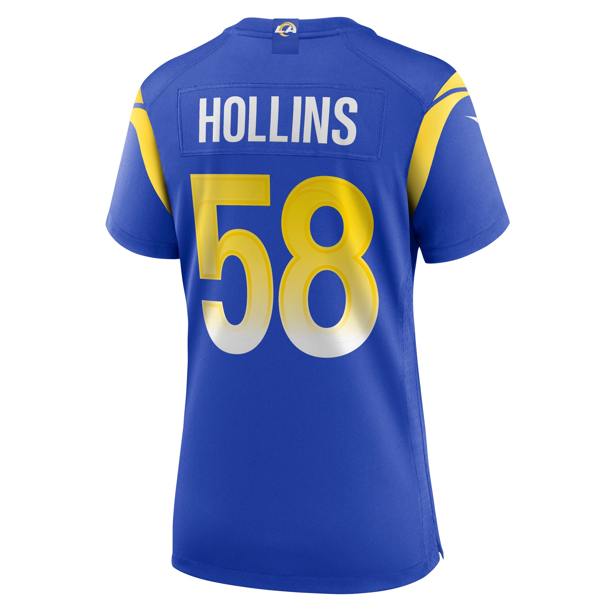 Justin Hollins Los Angeles Rams  Women's Game Jersey - Royal
