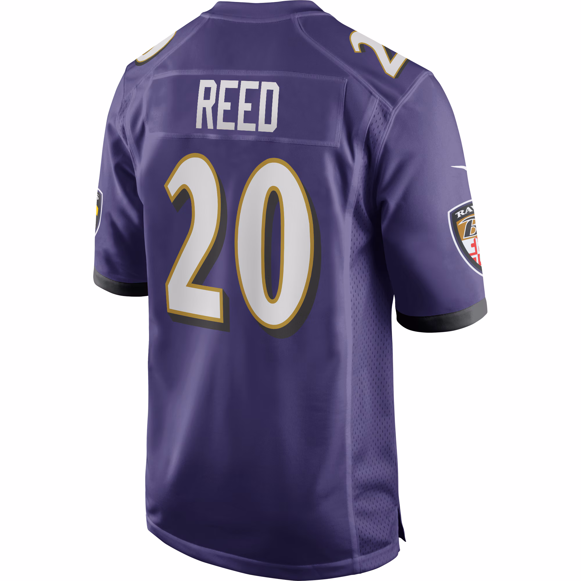 Ed Reed Baltimore Ravens Retired Player Game Jersey - White