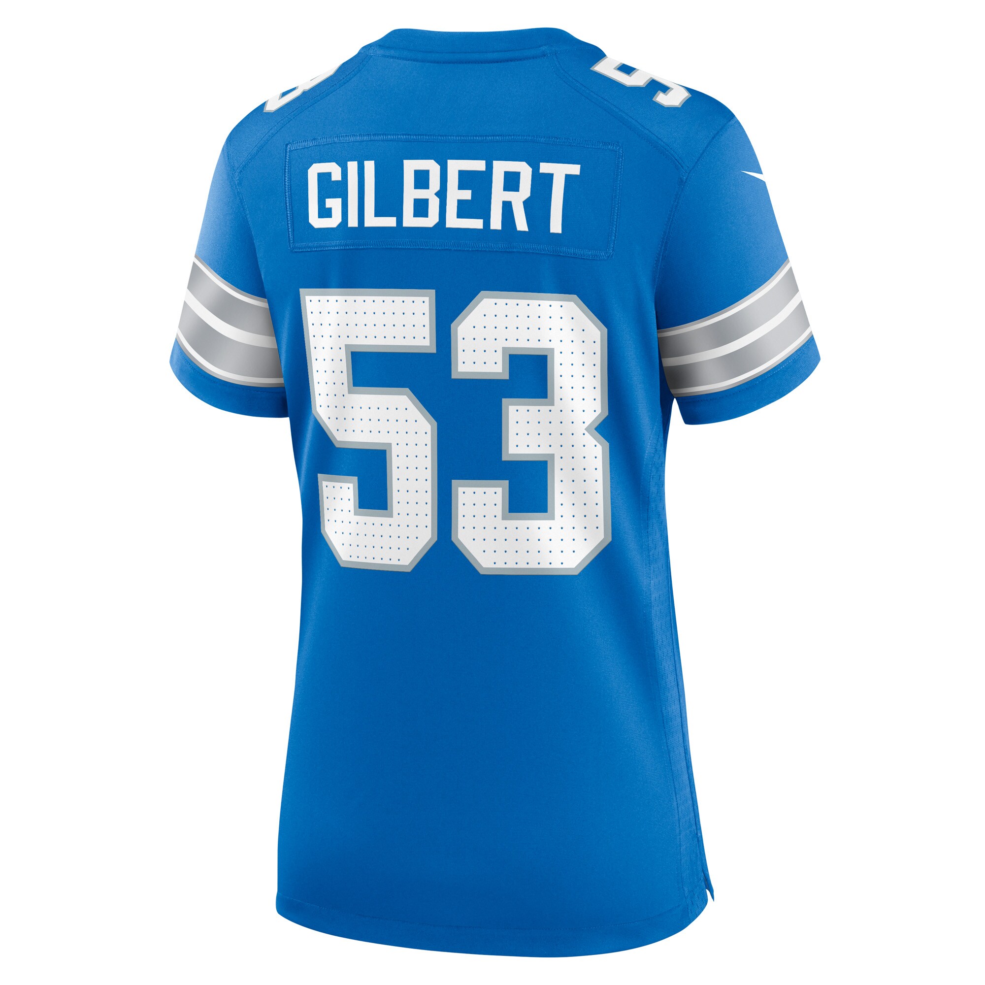 DaRon Gilbert Detroit Lions Women's Game Jersey -  Blue